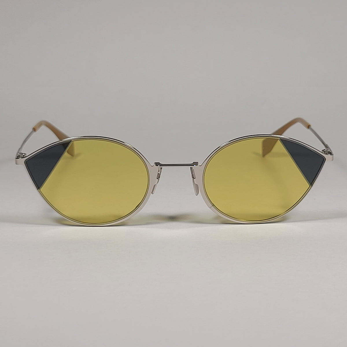 Fendi Unisex 55mm Logo Detailed Cat Eye Frame Sunglasses 