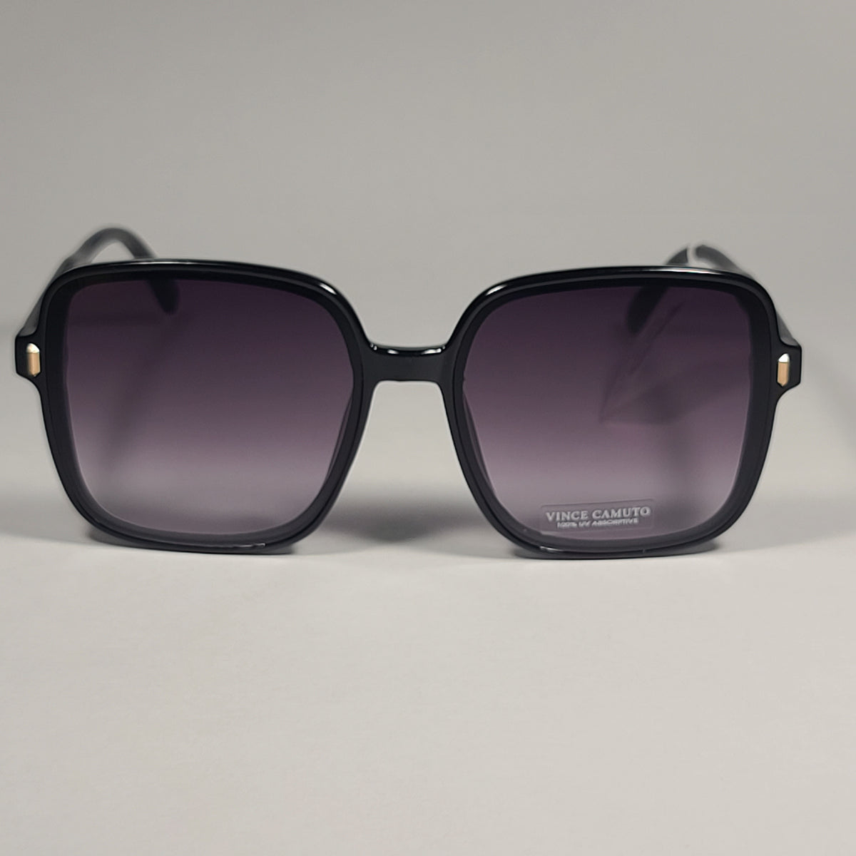 Vince Camuto Women's Plastic Flush Lens Square Sunglasses