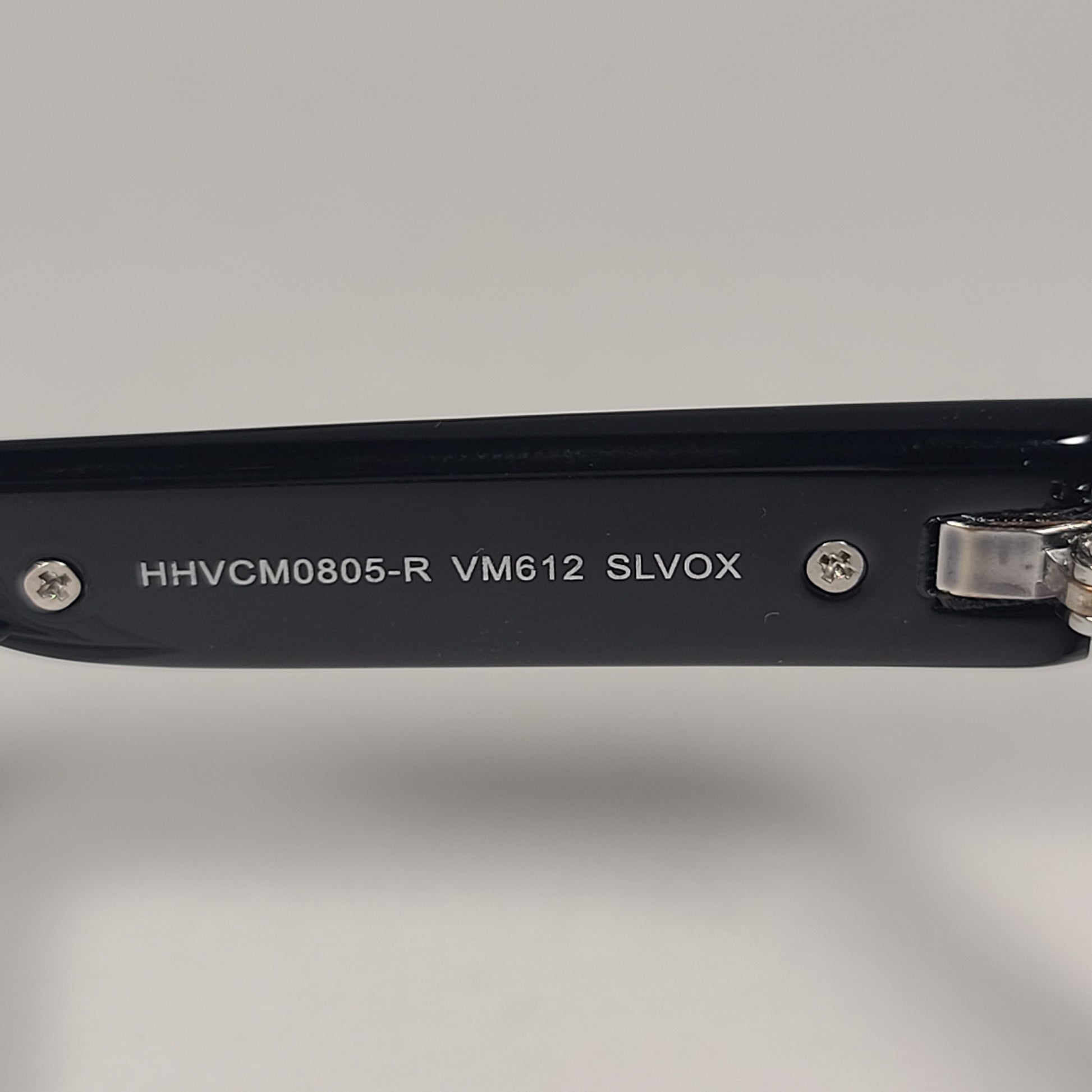 Vince Camuto VM612 SLVOX Shield Sunglasses Black Silver Frame Smoke Gradient Lens - Sunglasses