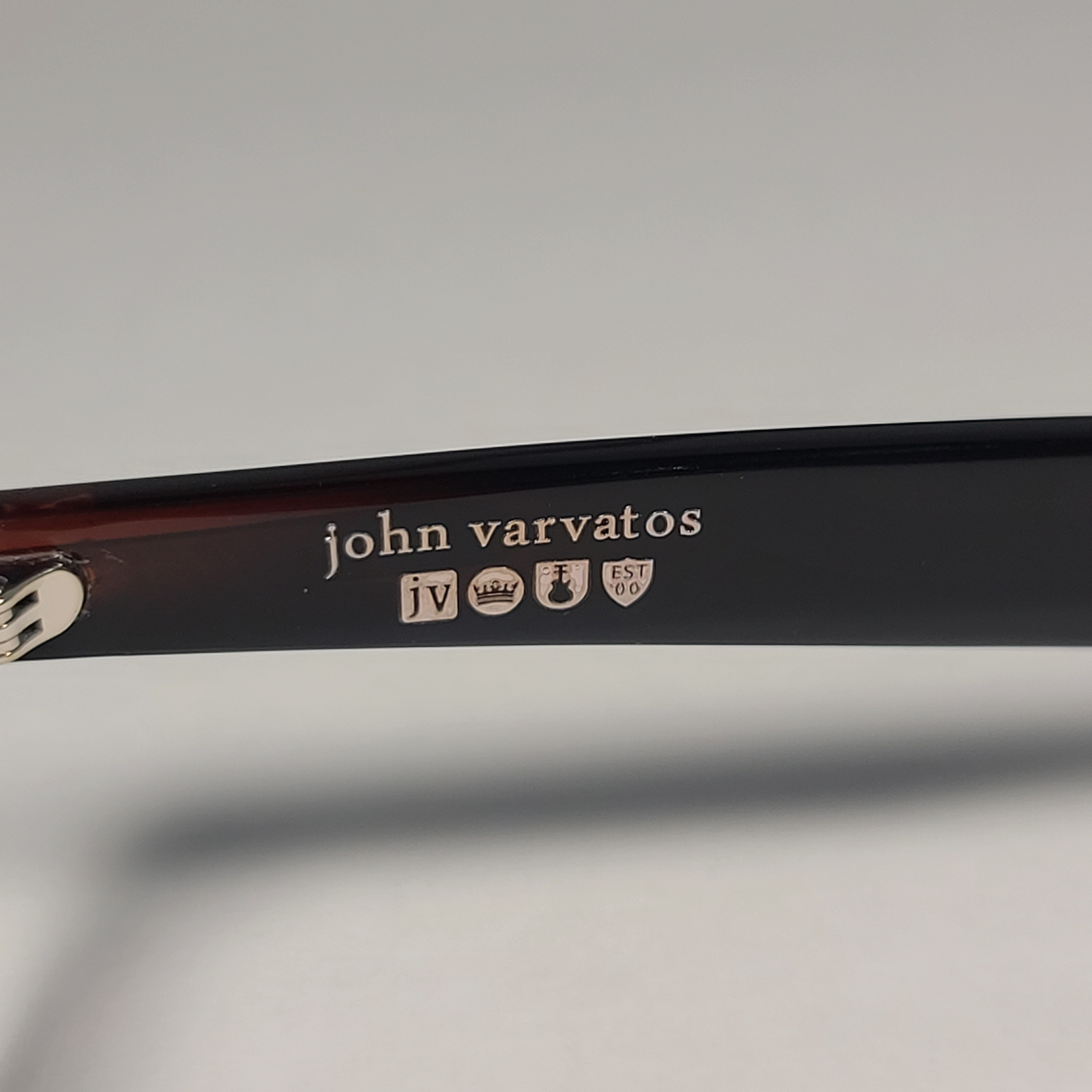 John Varvatos V538 52mm Brown/Grey New Men's Sunglasses with case