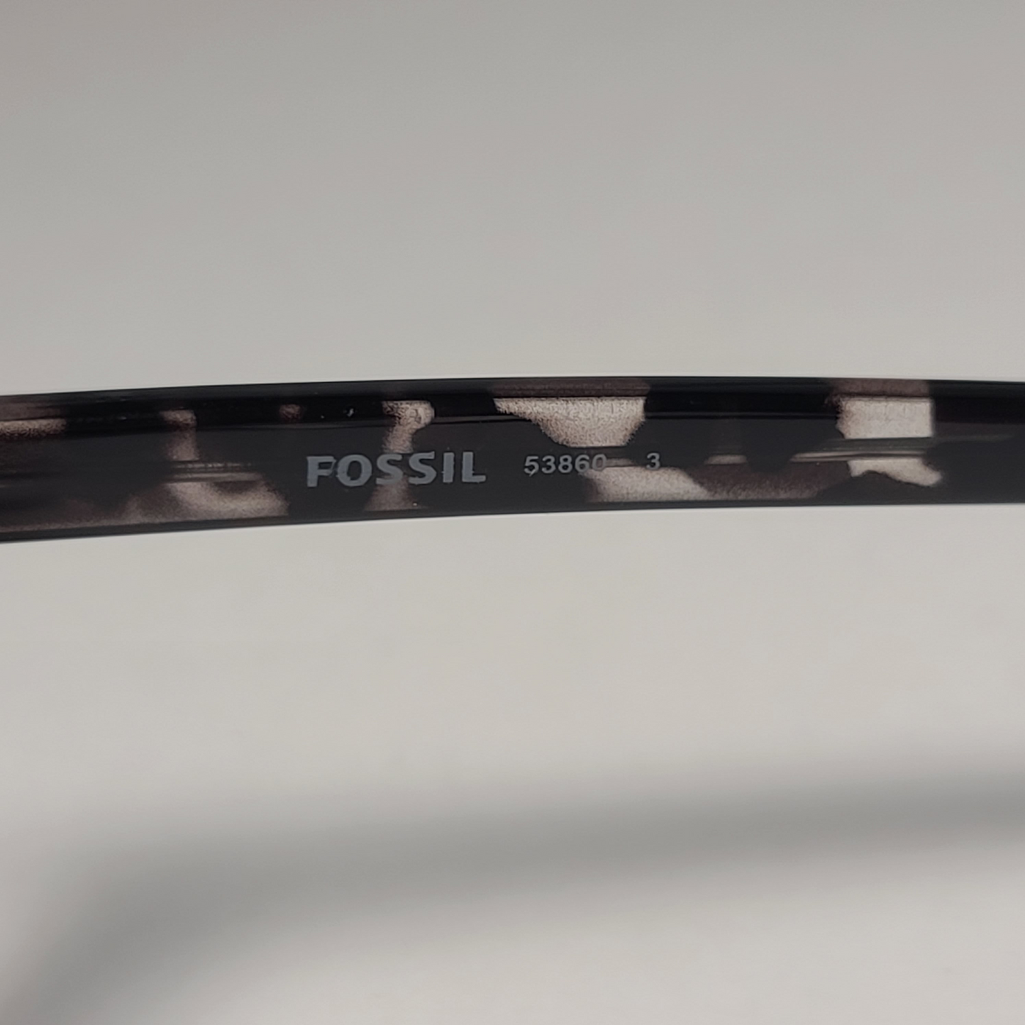 Fossil FW178 Cat Eye Sunglasses Silver and Gray Marble Frame / Gray Gradient - Sunglasses