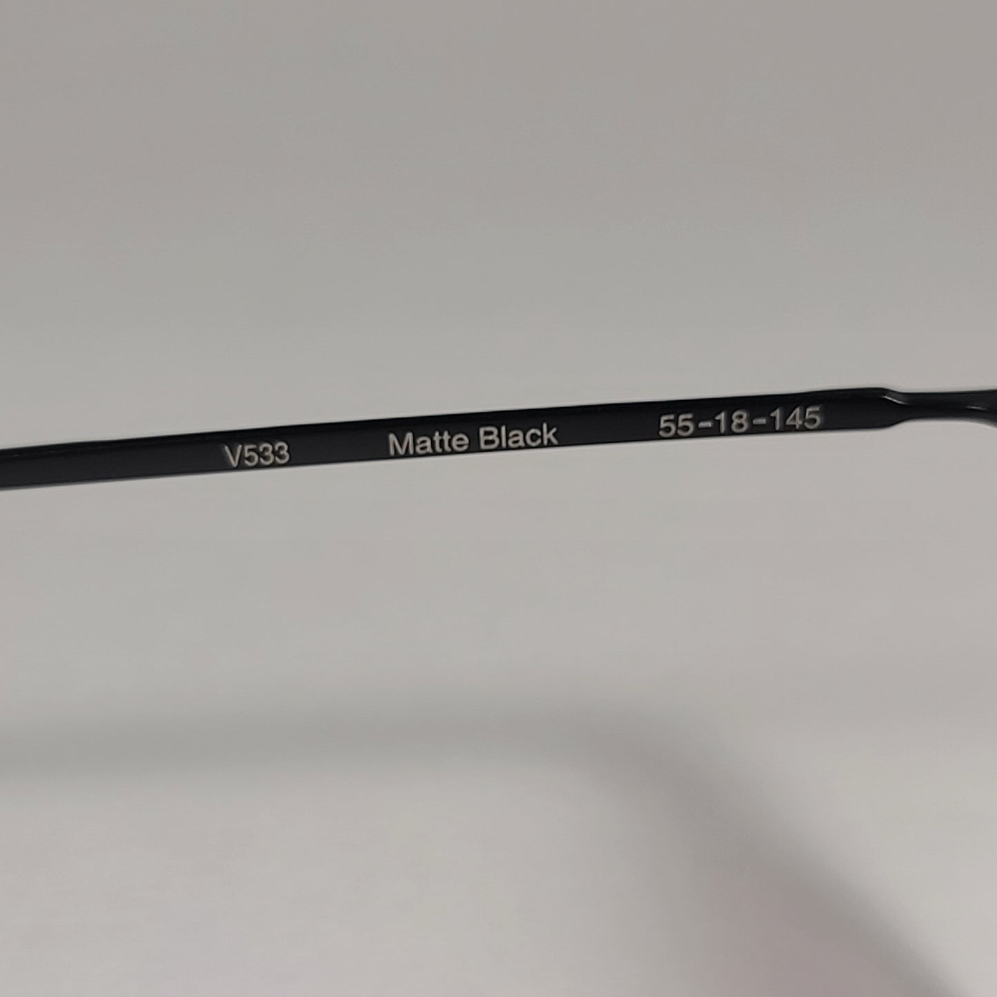 John Varvatos Men’s Pilot Sunglasses V533 Matte Black Frame Brown Gradient Lens - Sunglasses