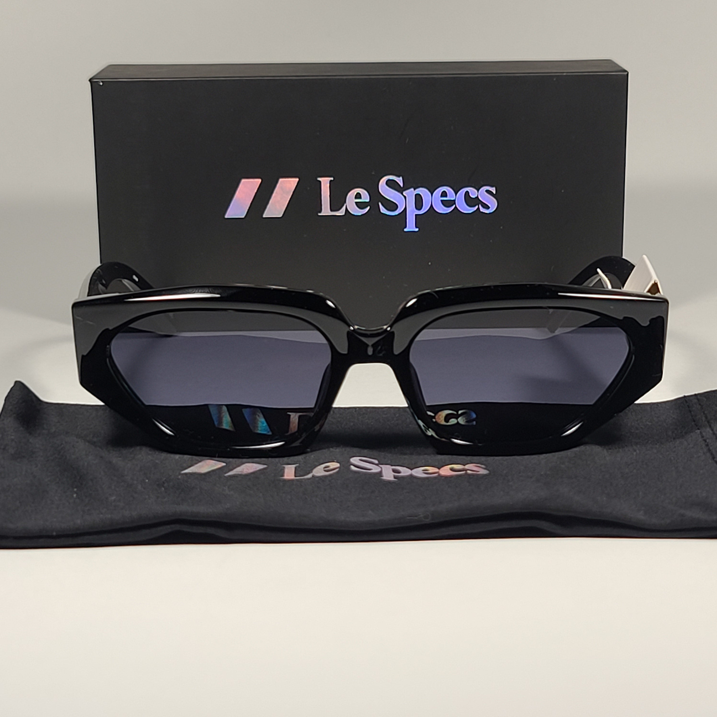 Lespecs-Motif-Black Navy popular Agate Sunglasses