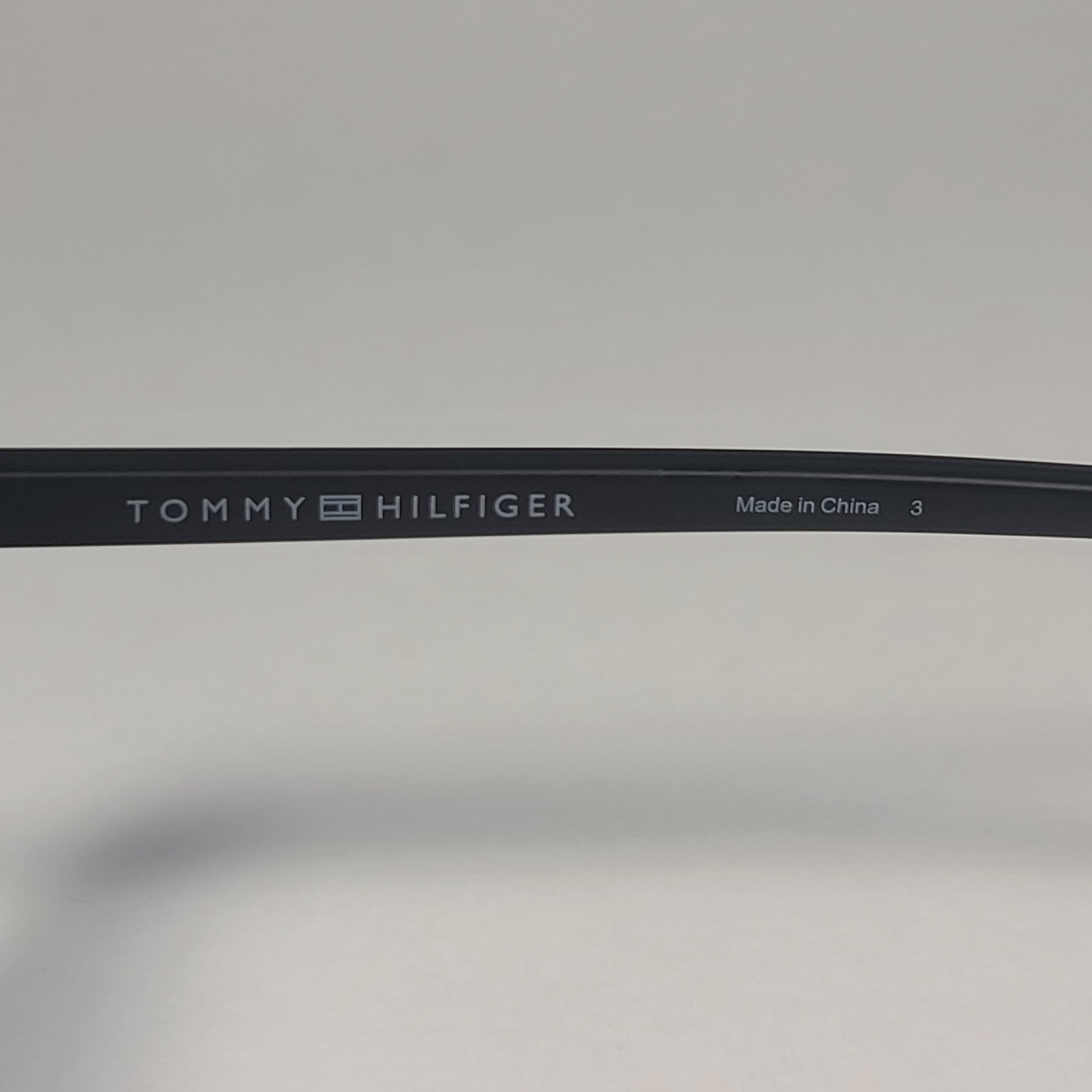 Tommy Hilfiger TIESTO MP OM617 Designer Sunglasses Matte Black Frame Gray Lens - Sunglasses