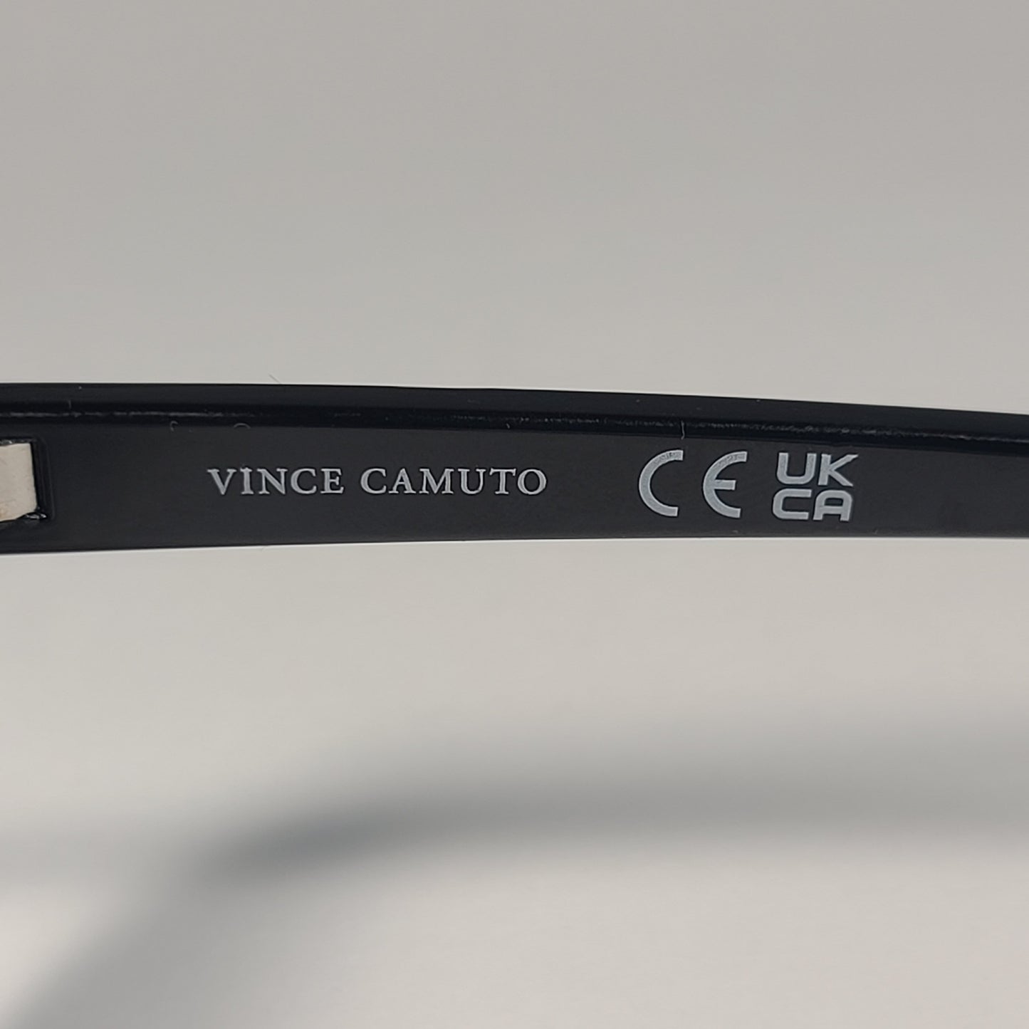 Vince Camuto Cat Eye Sunglasses Black Marble / Smoke Gradient Lens VC982 OX - Sunglasses