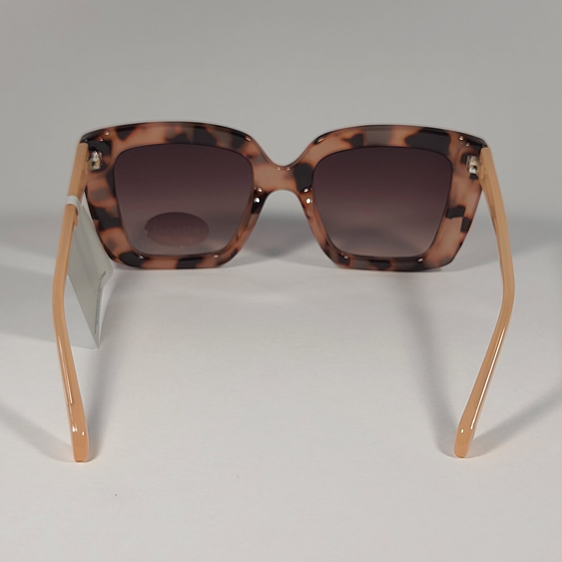 Fossil FW223 Oversize Butterfly Sunglasses Light Tortoise Brown Gradient Lens - Sunglasses