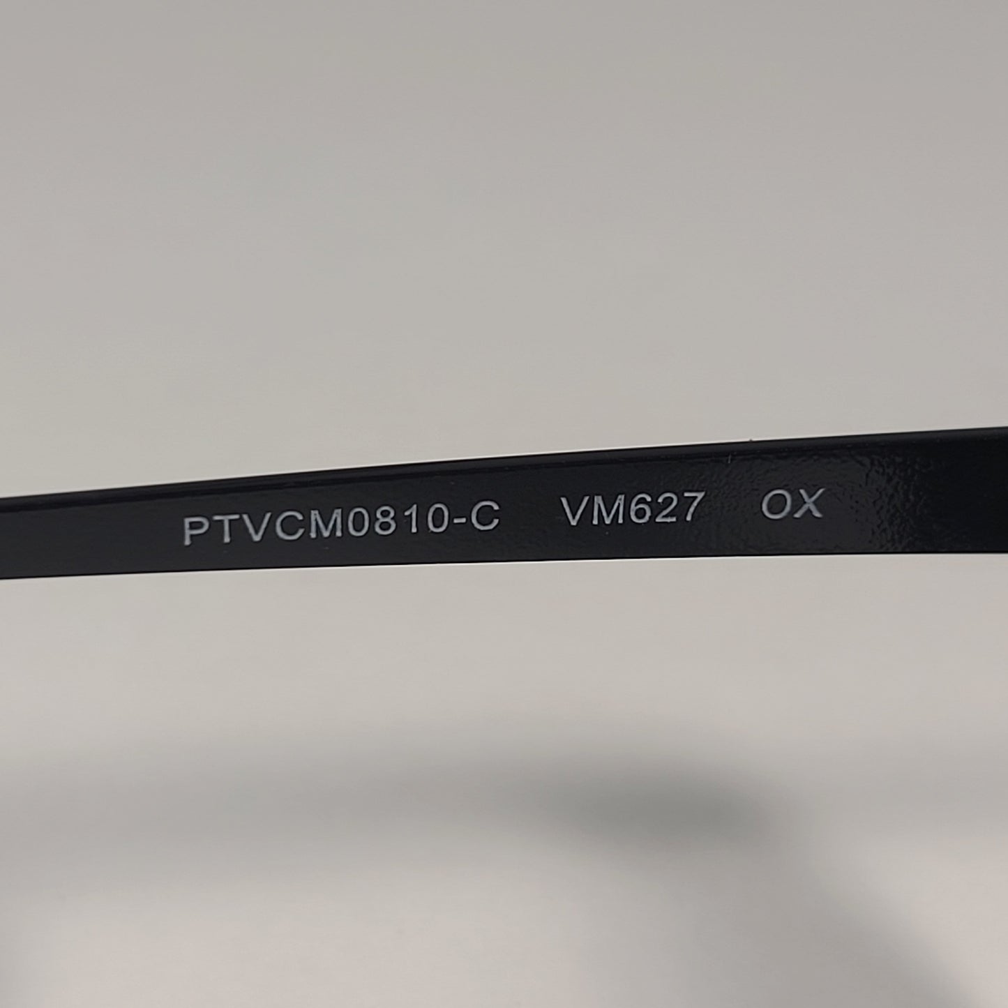 Vince Camuto VM627 OX Aviator Pilot Sunglasses Black Frame Gray Lens - Sunglasses