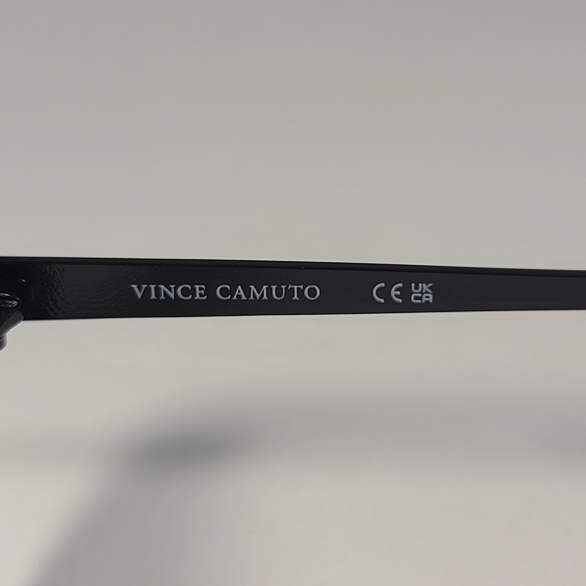 Vince Camuto VM627 OX Aviator Pilot Sunglasses Black Frame Gray Lens - Sunglasses