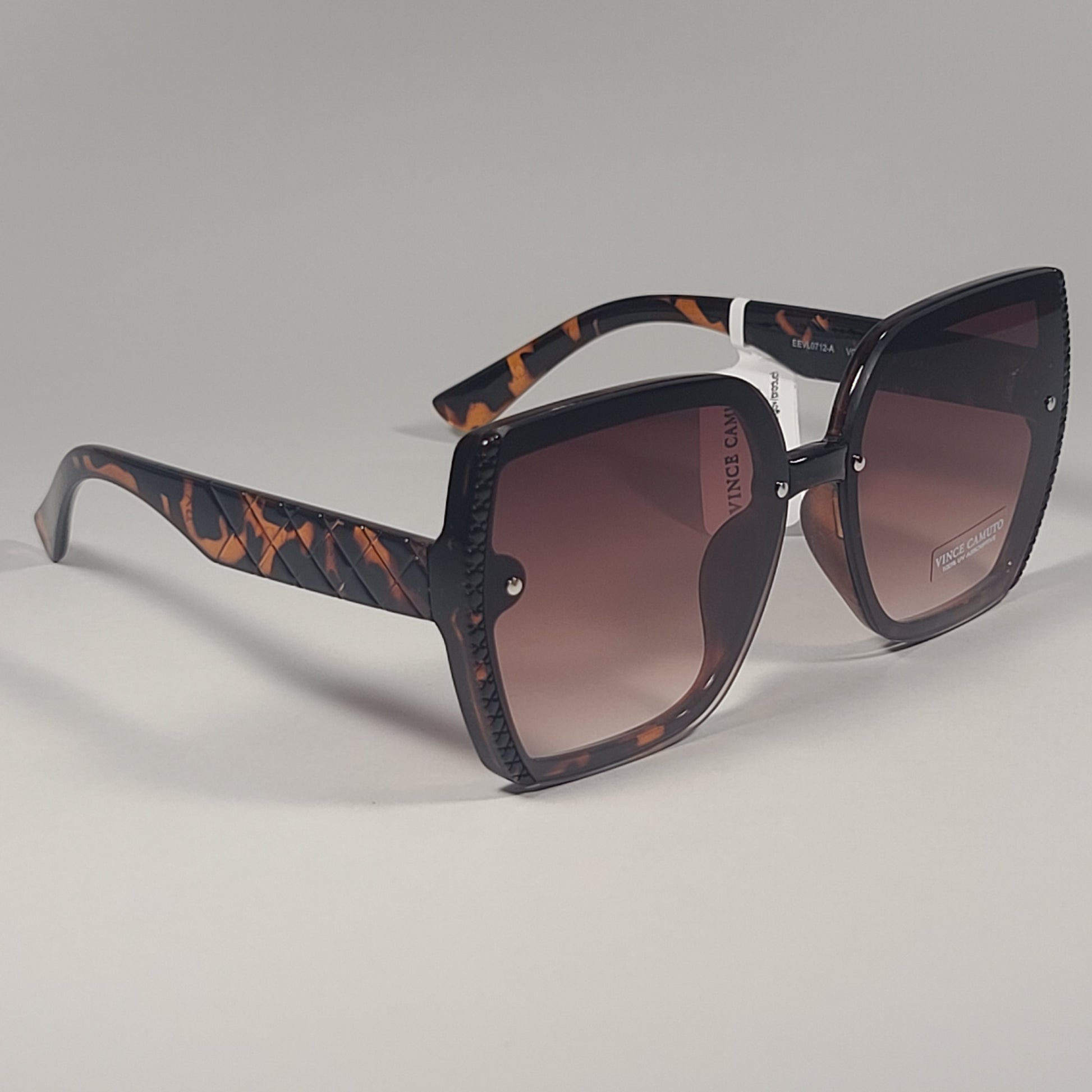 Vince Camuto VC1064 TS Oversize Butterfly Sunglasses Brown Tortoise Frame Brown Gradient Lens - Sunglasses