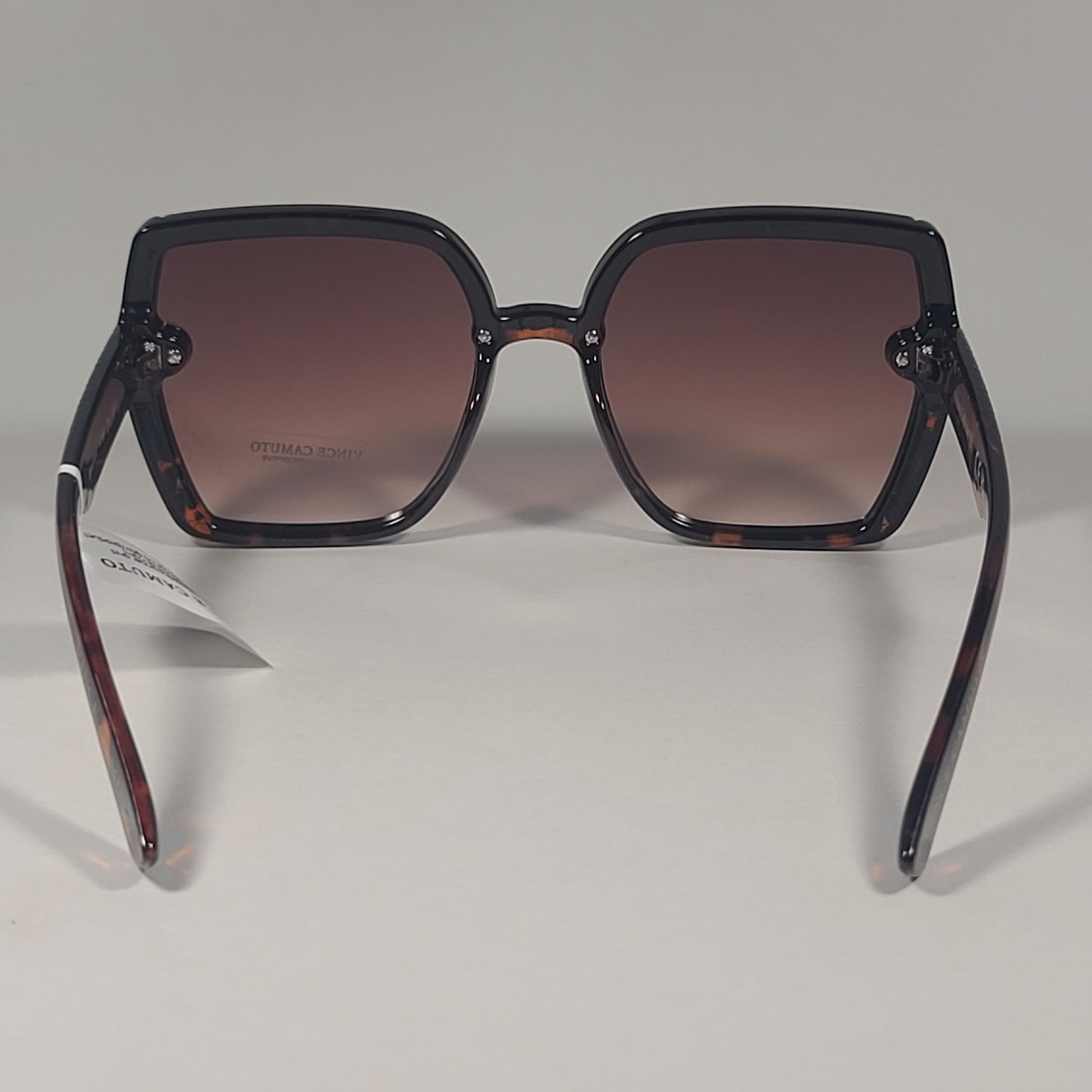 Vince Camuto VC1064 TS Oversize Butterfly Sunglasses Brown Tortoise Frame Brown Gradient Lens - Sunglasses