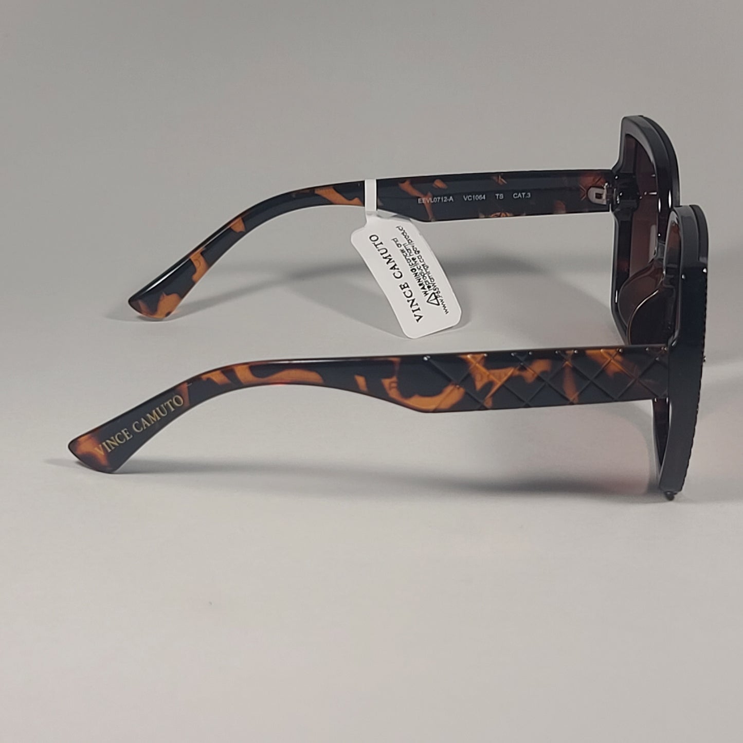 Vince Camuto VC1064 TS Oversize Butterfly Sunglasses Brown Tortoise Frame Brown Gradient Lens - Sunglasses