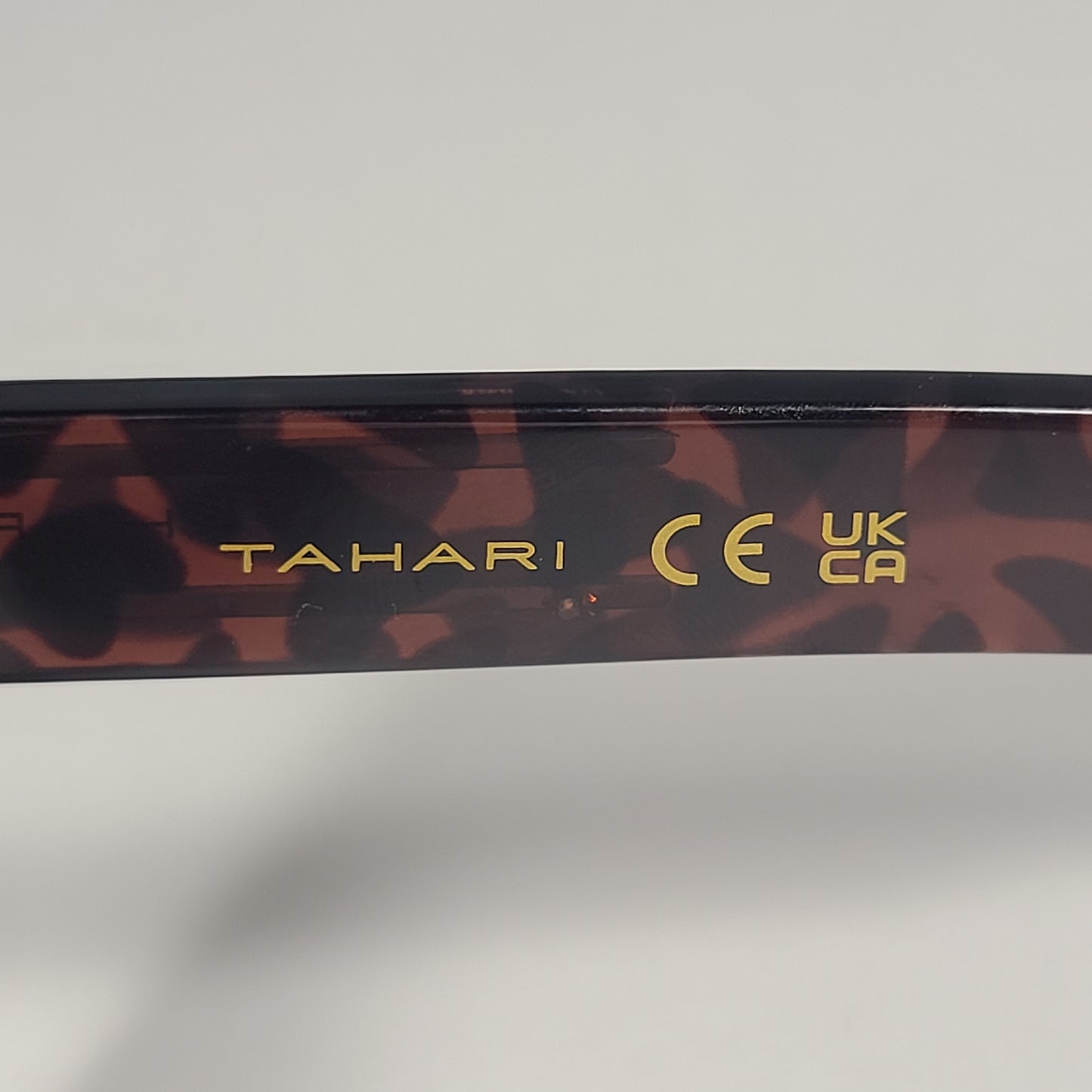 Tahari TH904 TS Oversize Square Sunglasses Brown Tortoise Frame Gradient Lens - Sunglasses