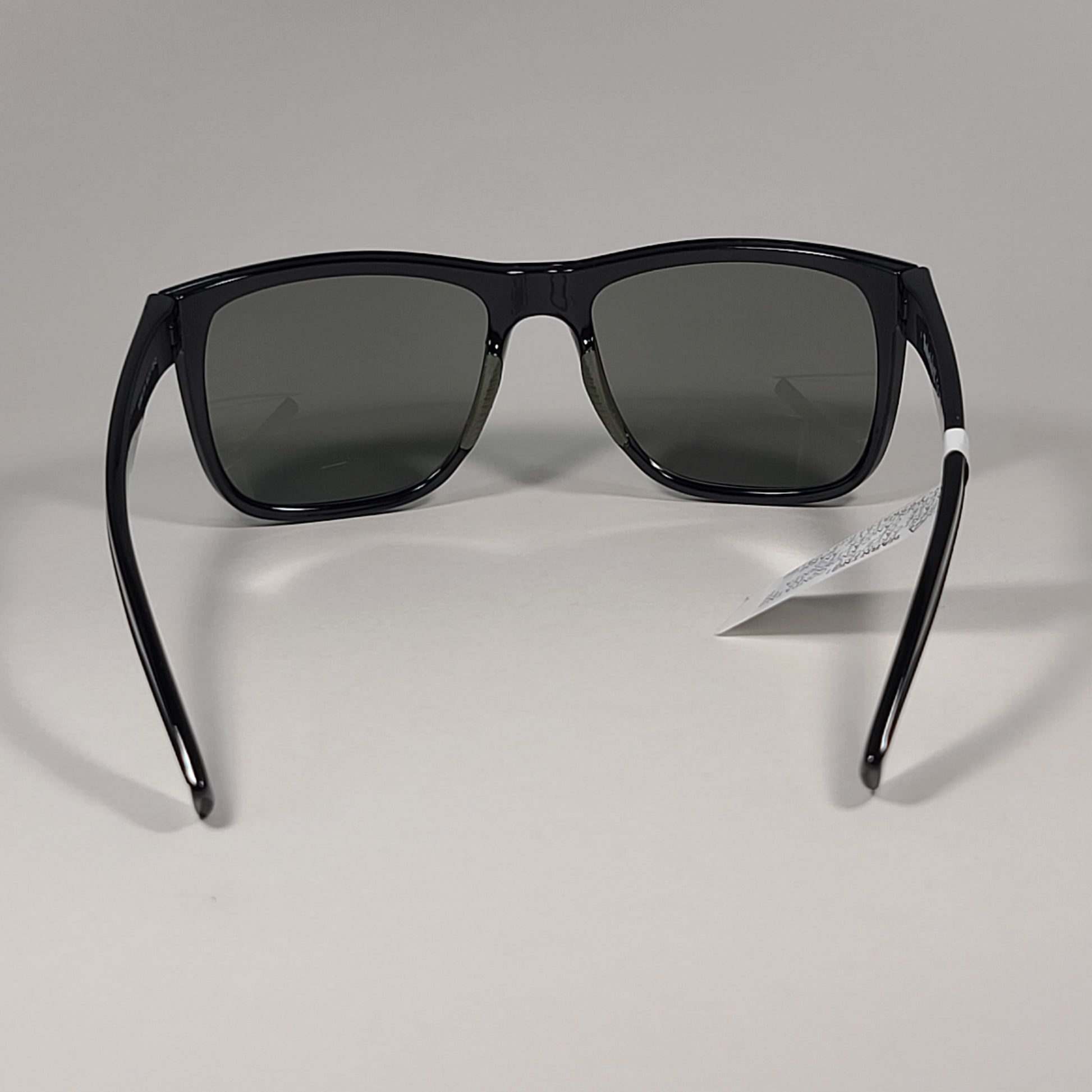 Timberland Men's Square Sport TB7269 01N Sunglasses Shiny Black Green Lens