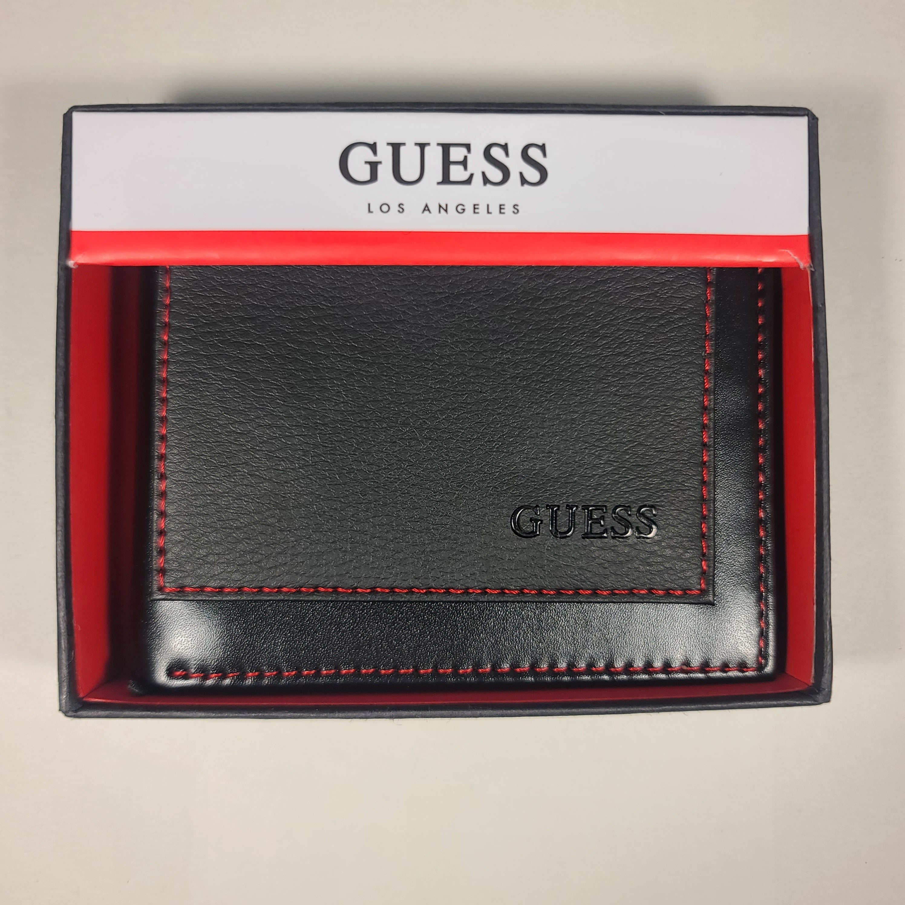 Red cheap guess wallet