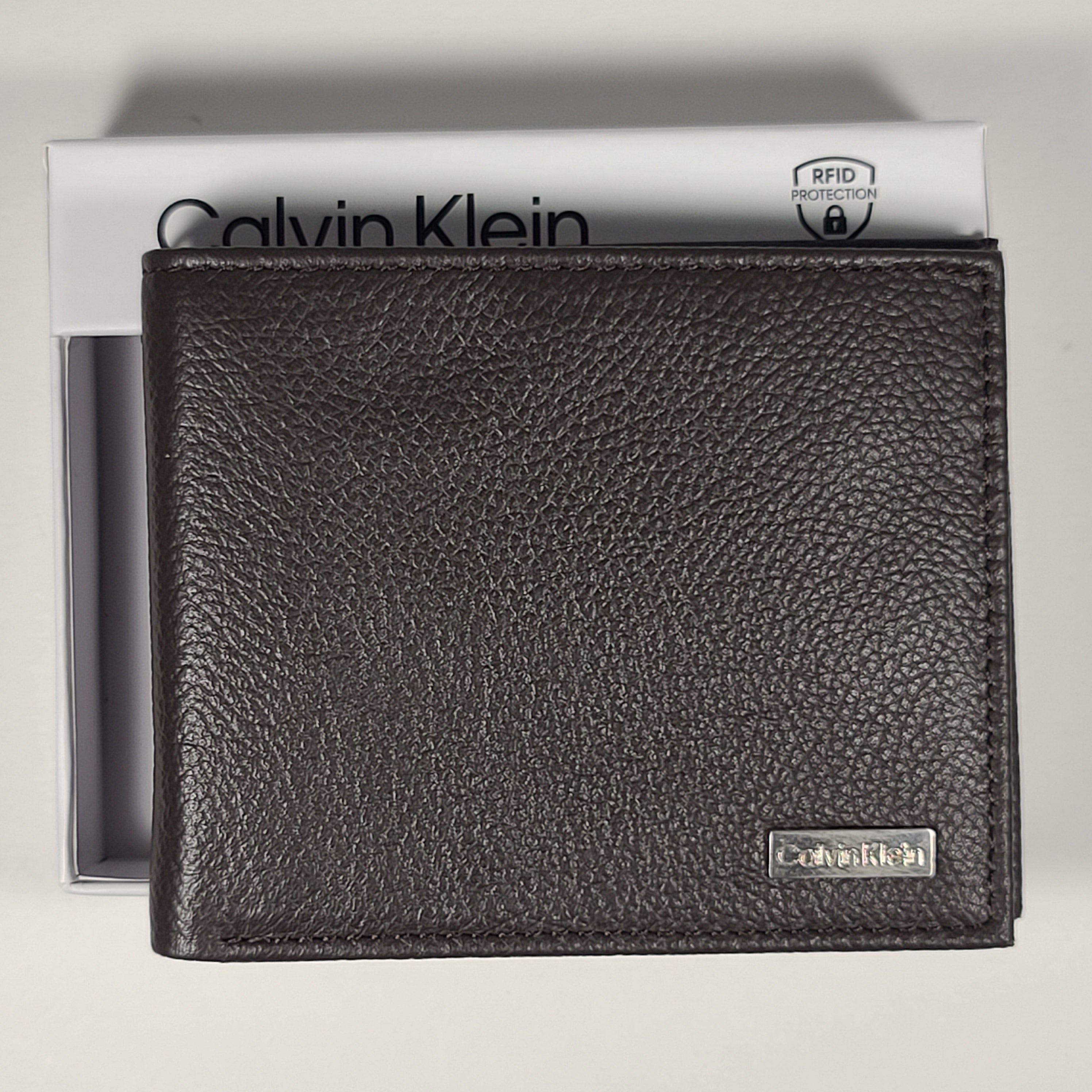 Calvin klein wallet sales rfid