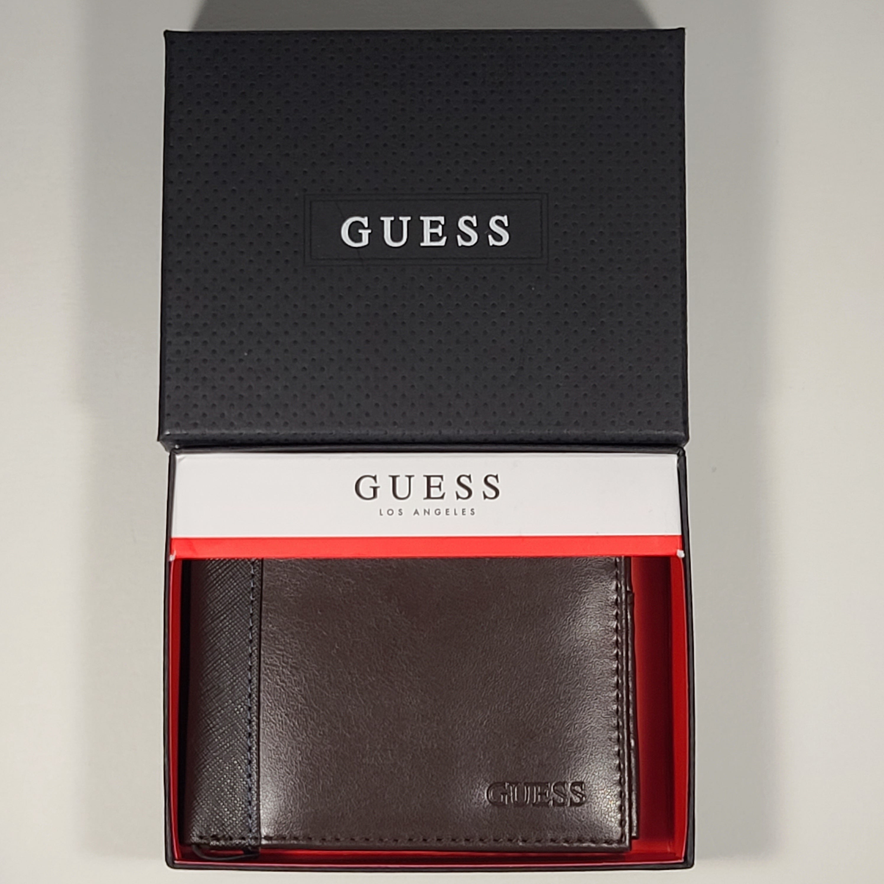 Guess wallet mens online price