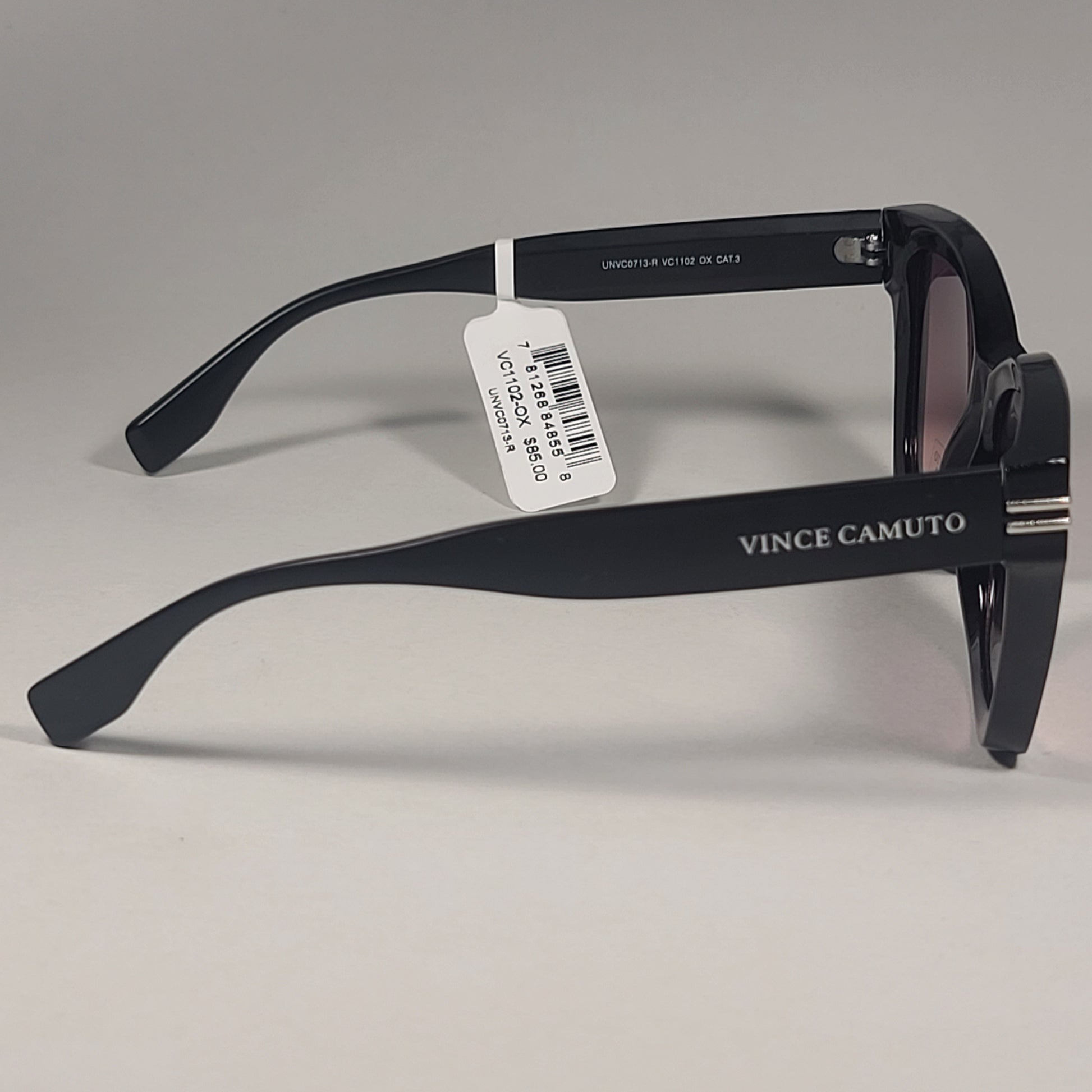 Vince Camuto Women’s VC1102 OX Designer Sunglasses Black Frame Gradient Lens - Sunglasses