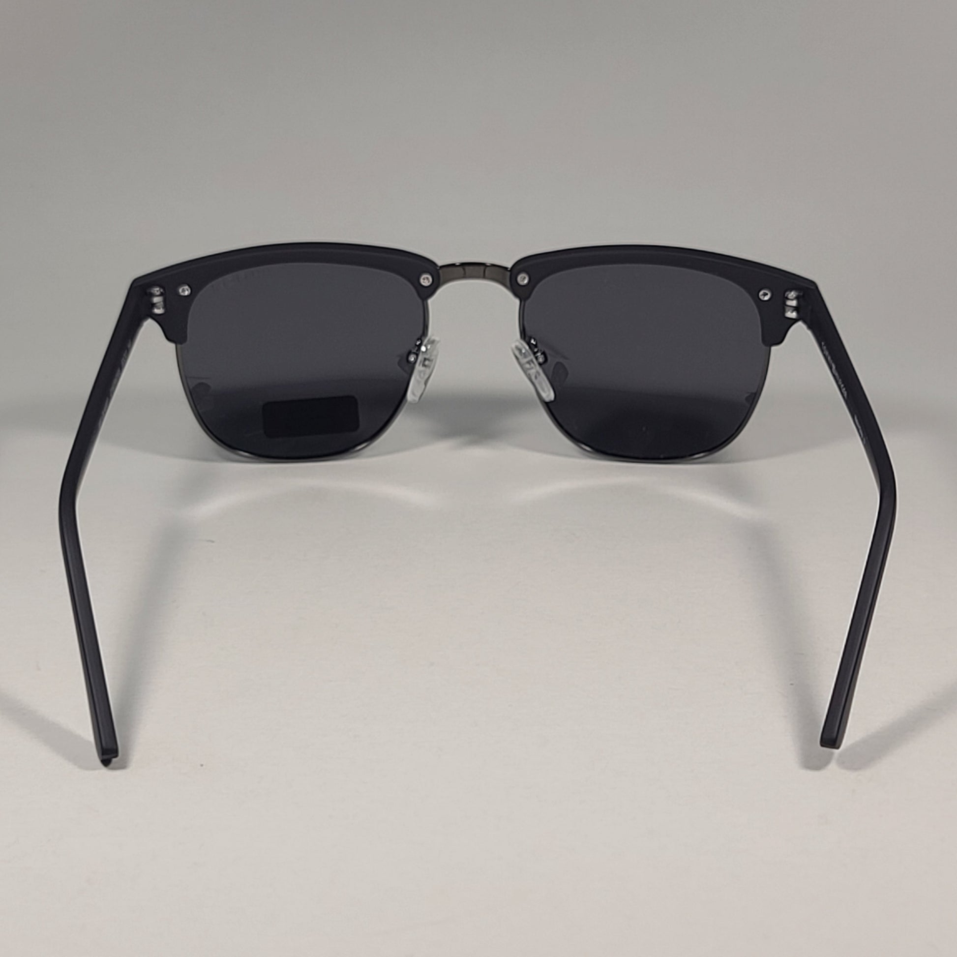 Tommy Hilfiger ’Buckley’ Polarized MM OU468P Square Club Sunglasses Matte Black - Sunglasses