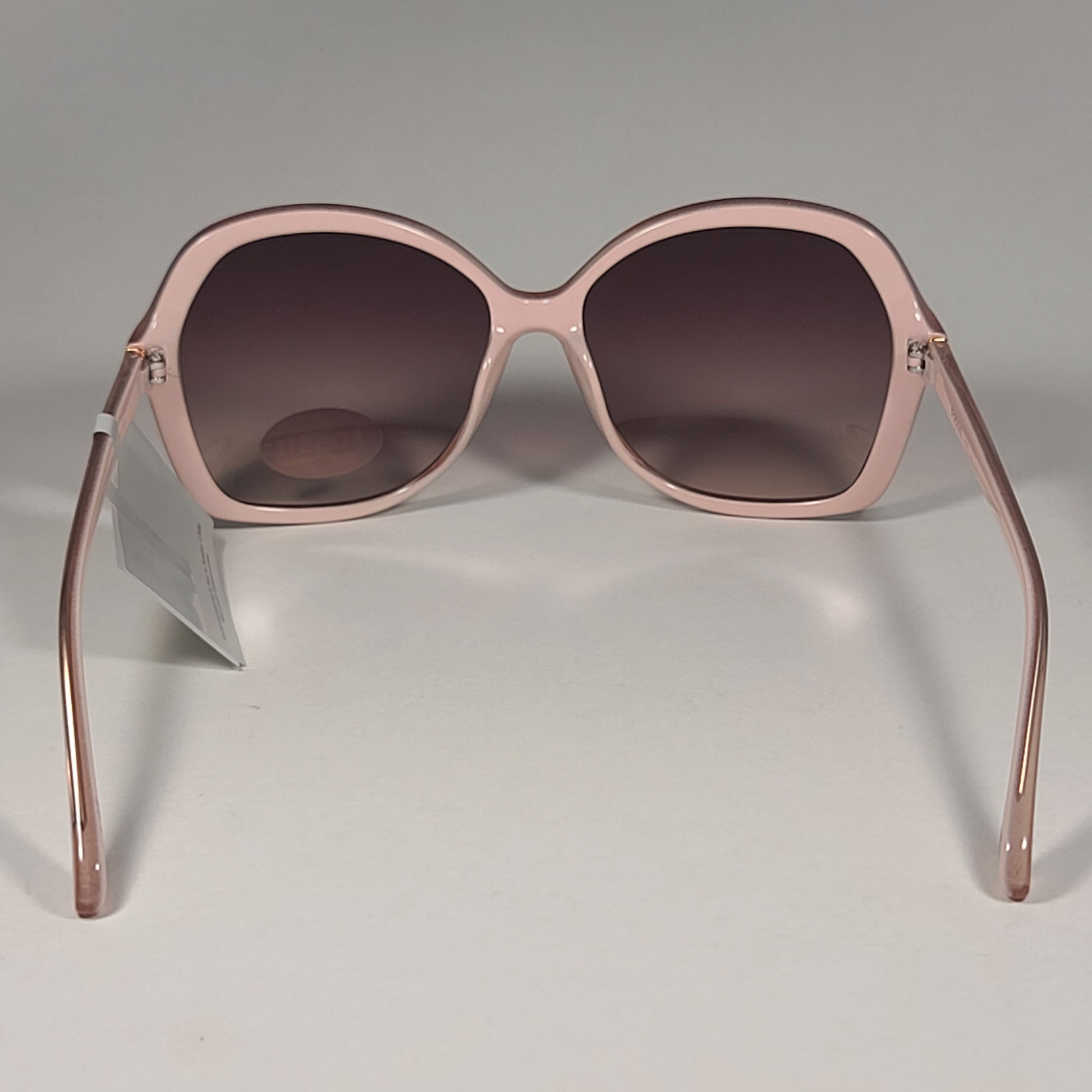 Fossil Oversized Large Butterfly Sunglasses FW155 Nude & Brown Gradient Lens - Sunglasses