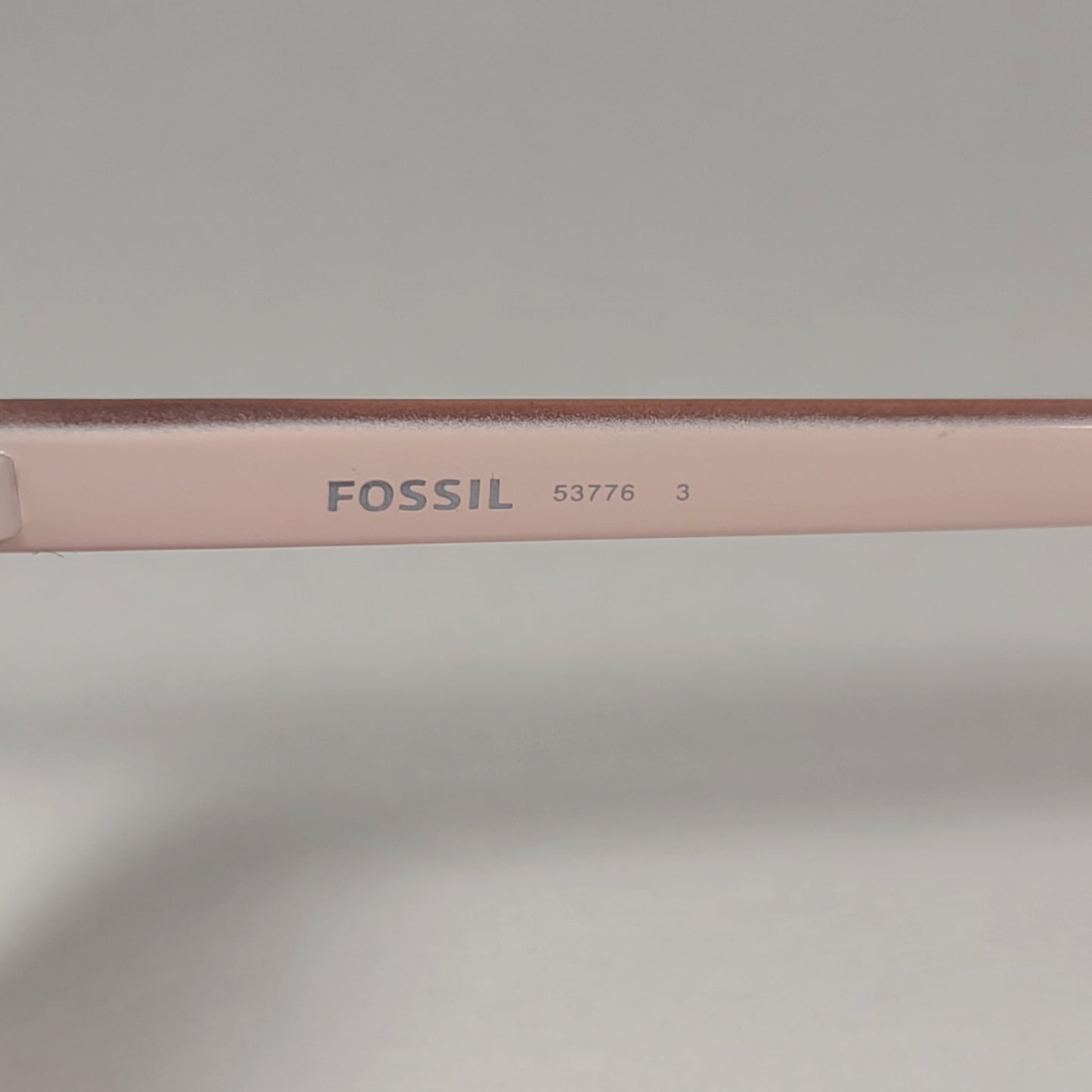 Fossil Oversized Large Butterfly Sunglasses FW155 Nude & Brown Gradient Lens - Sunglasses