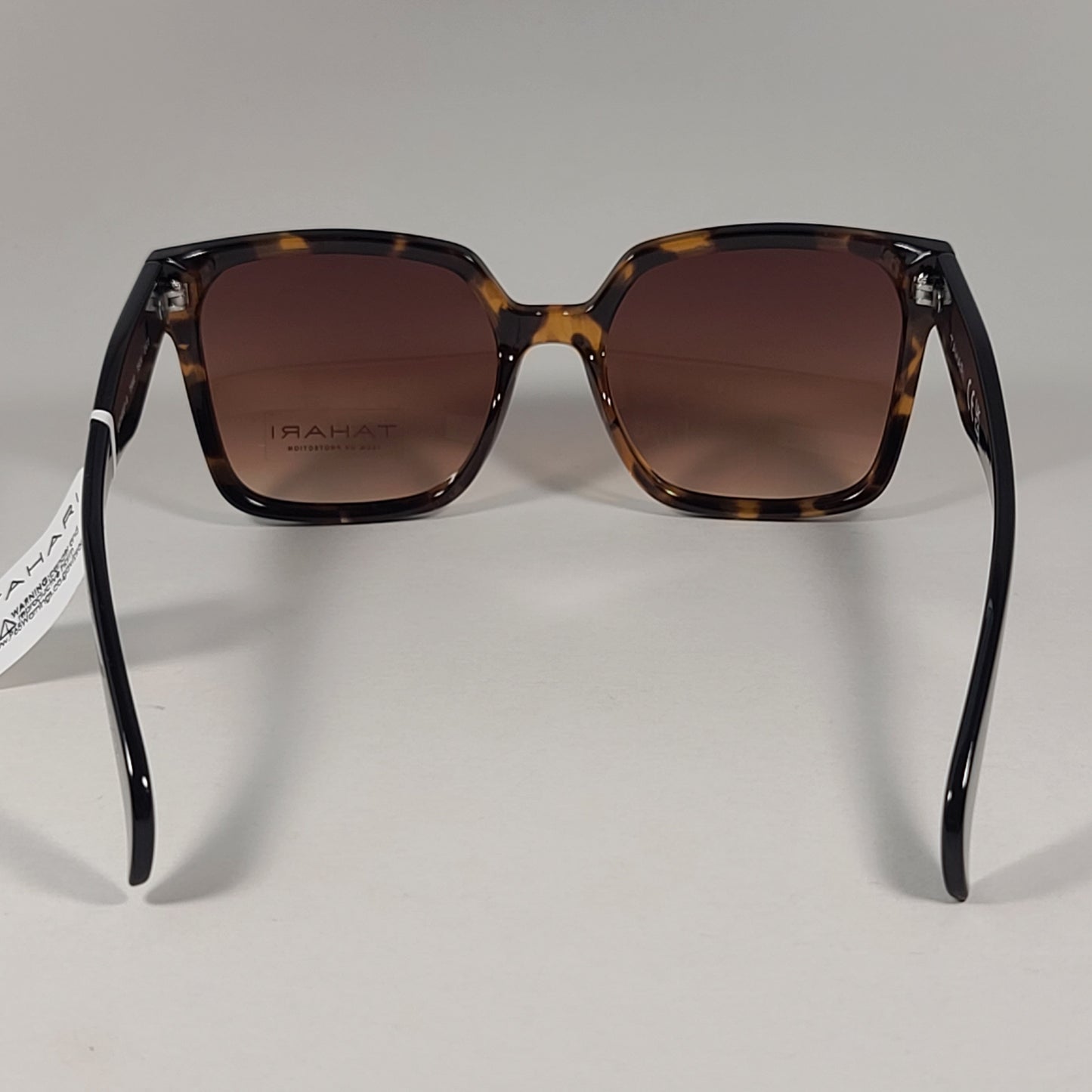 Tahari Designer Sunglasses Tortoise Brown Black & Brown Gradient TH902 TSOX - Sunglasses