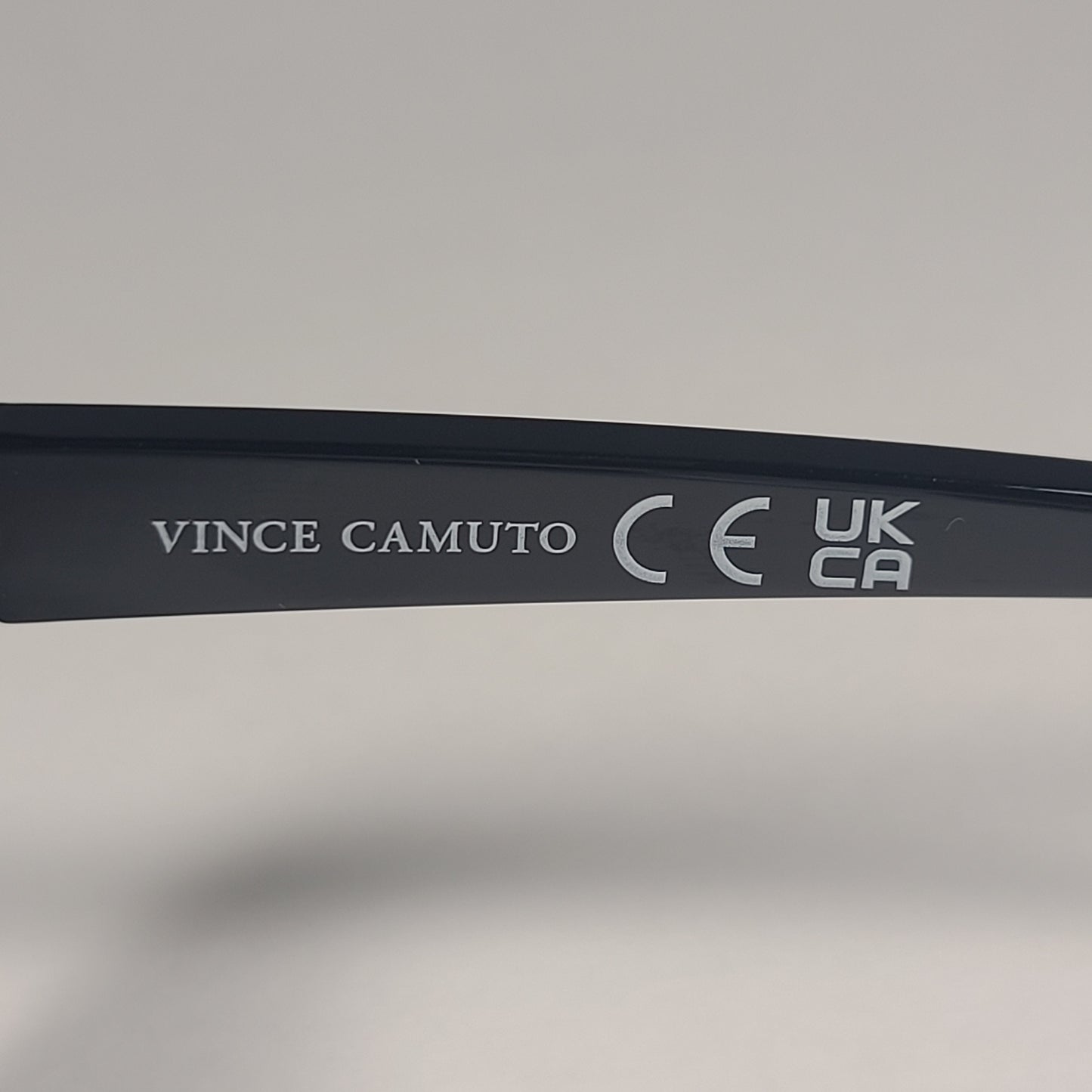 Vince Camuto VC1085 OX Cat Eye Sunglasses Shiny Black Frame Smoke Gradient Lens