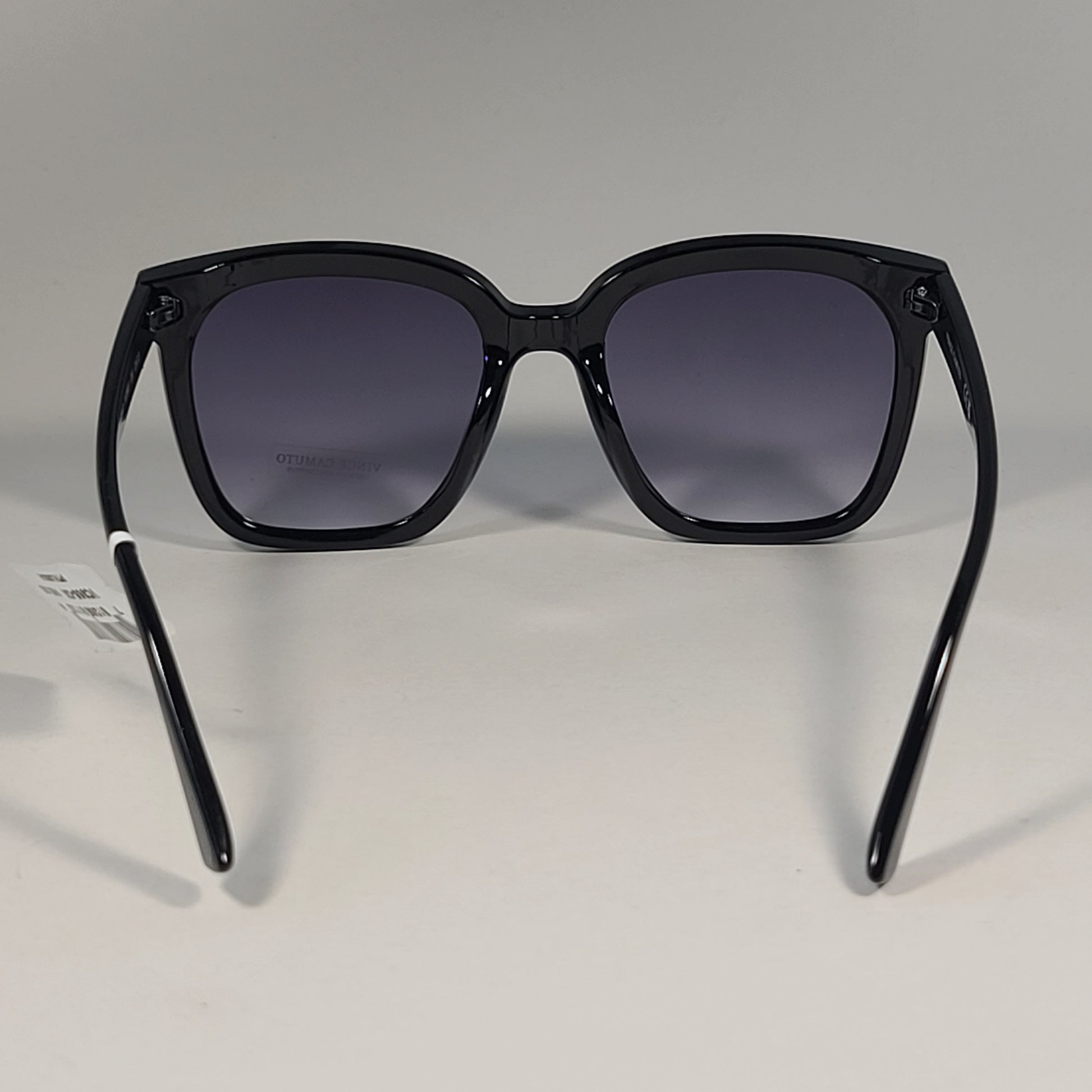 Vince Camuto VC965 OX Oversize Sunglasses Black Frame Gray Smoke Gradient Lens