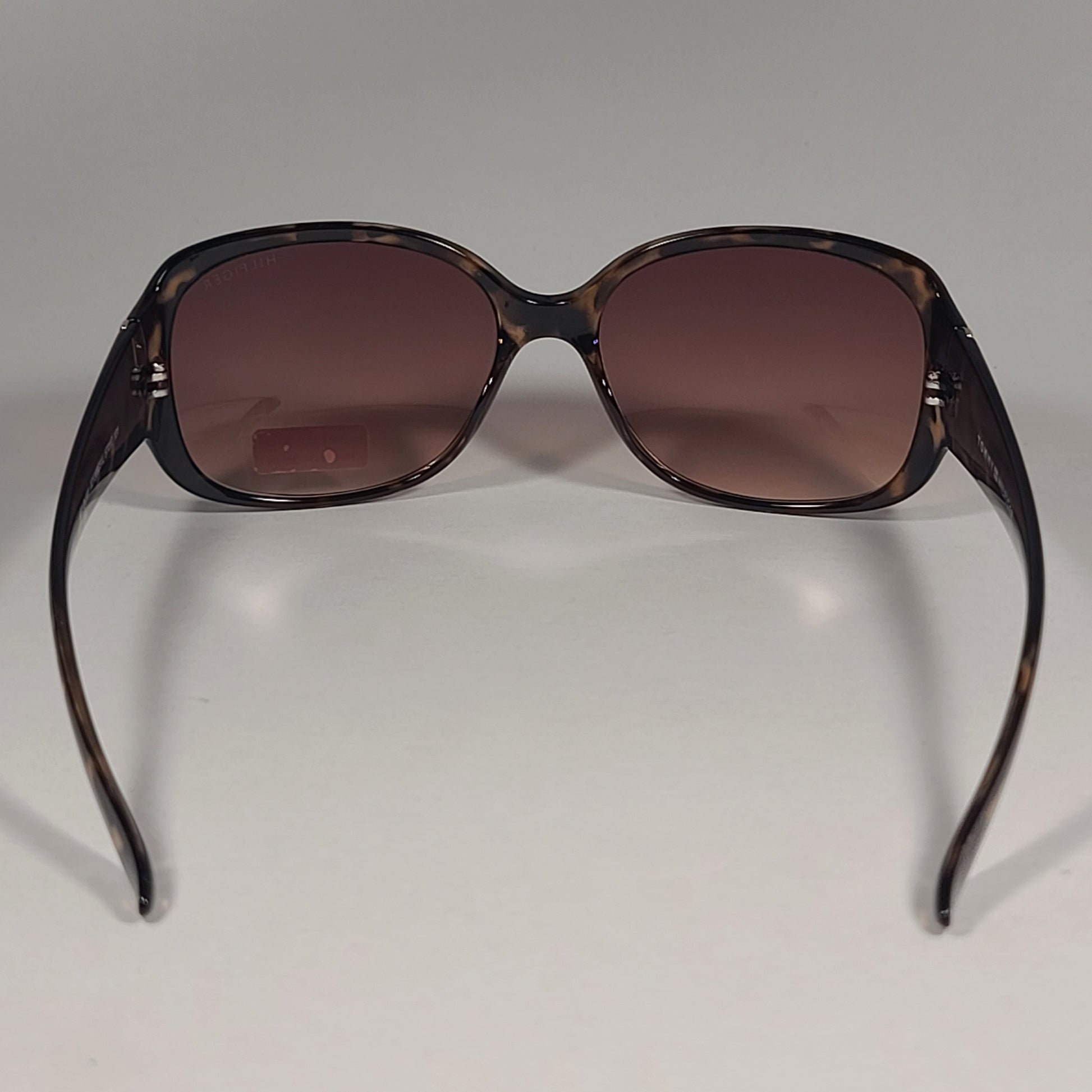 Tommy Hilfiger WP OL591 Oval Sunglasses Brown Tortoise Frame Brown Gradient Lens - Sunglasses