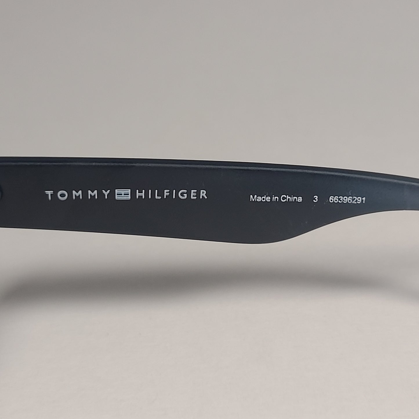 Tommy Hilfiger ’Tanner’ MP OM302 Square Sunglasses Matte Black Silver Mirror 57mm - Sunglasses