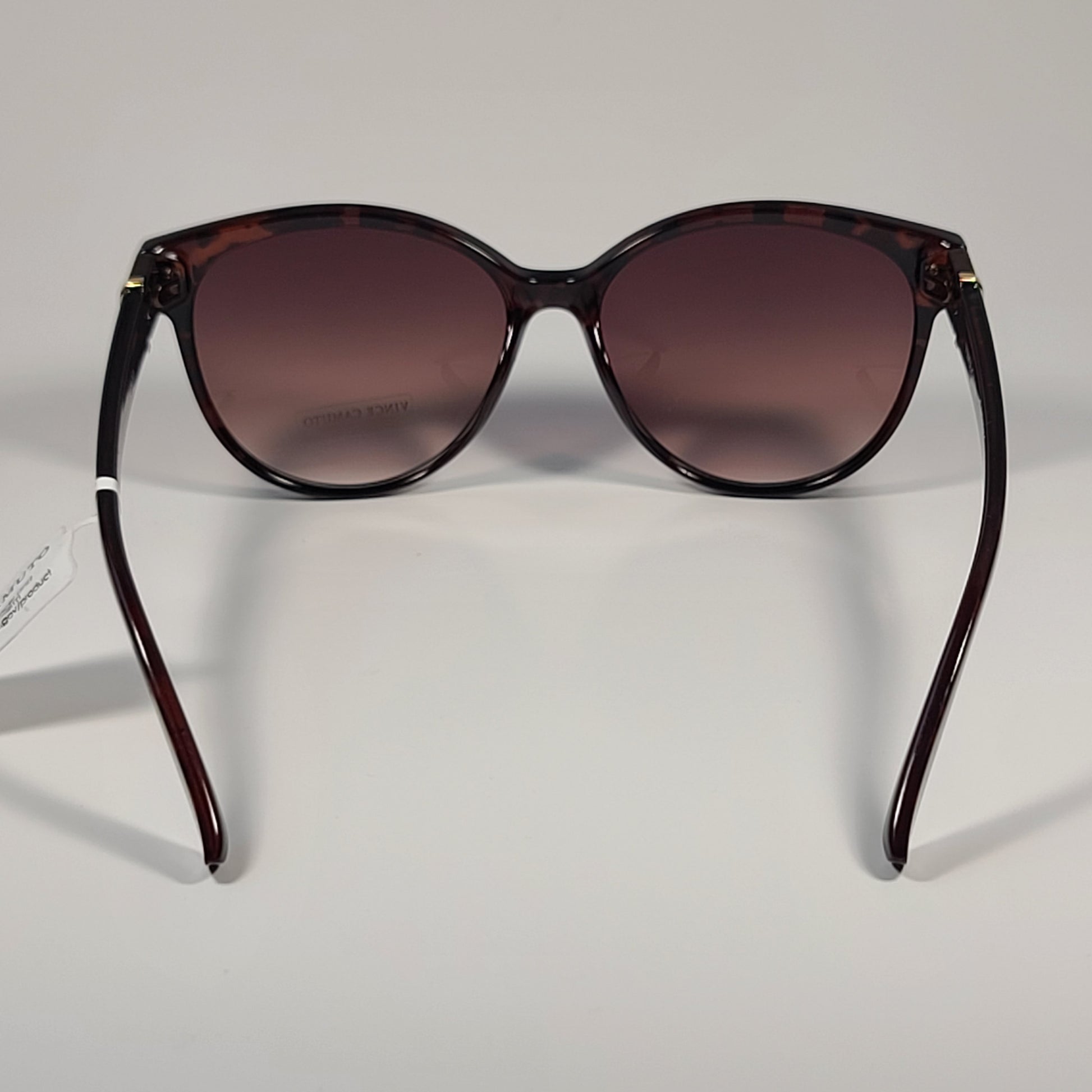 Vince Camuto VC1085 TS Cat Eye Sunglasses Brown Tortoise Frame Brown Gradient Lens - Sunglasses