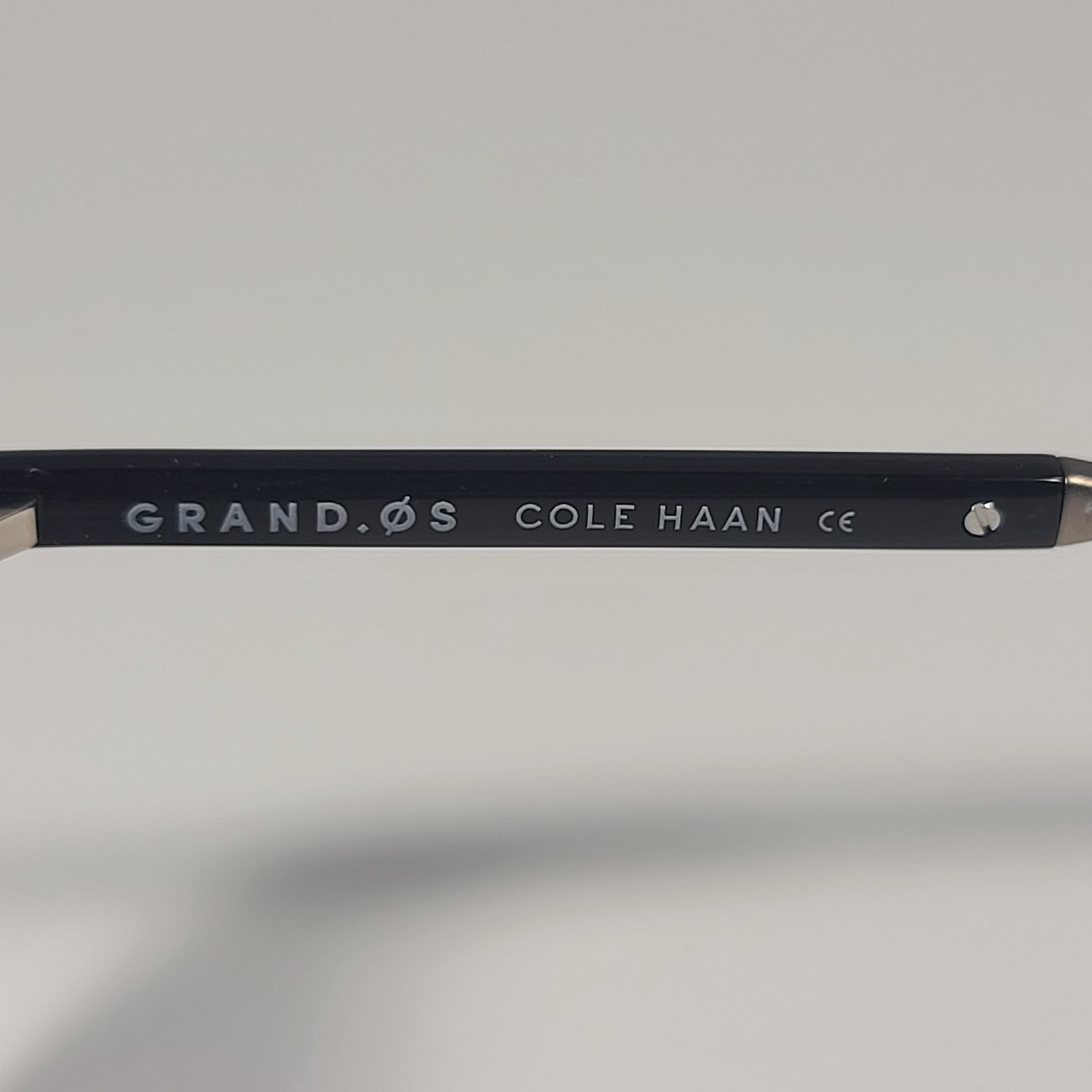 Cole Haan Grand.ØS CH6073 414 Key Hole Sunglasses Navy Smoke Gradient Lens - Sunglasses