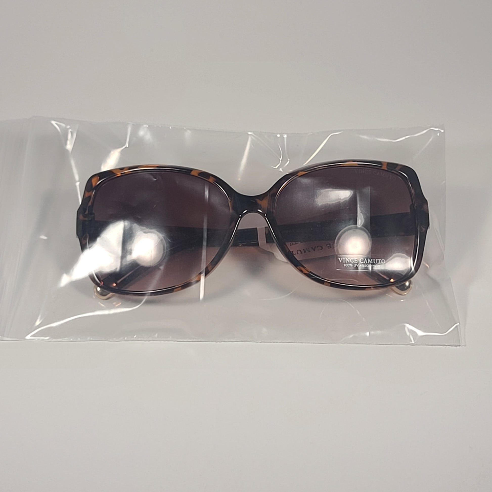 Vince Camuto VC1086 TS Butterfly Sunglasses Brown Tortoise Frame Brown Gradient Lens - Sunglasses