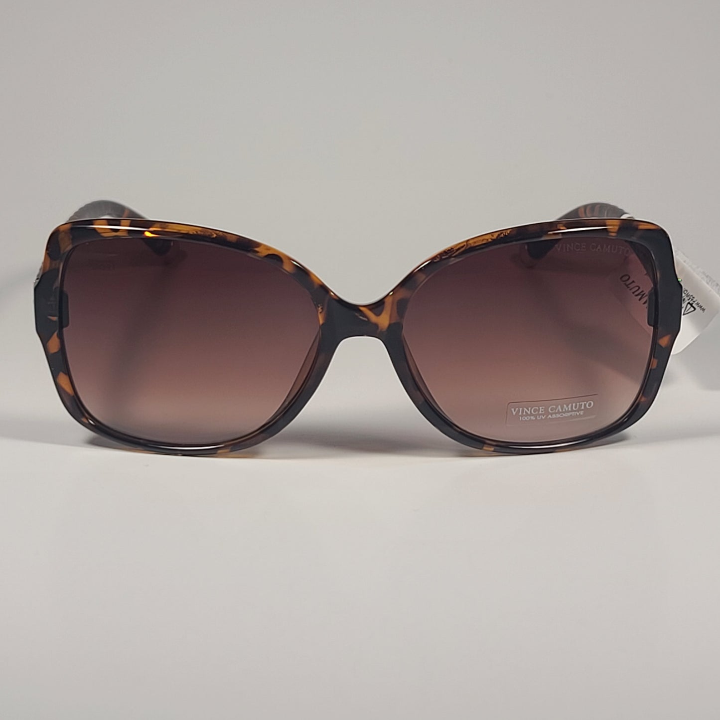 Vince Camuto VC1086 TS Butterfly Sunglasses Brown Tortoise Frame Brown Gradient Lens - Sunglasses