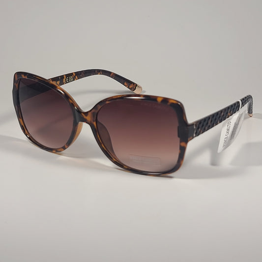 Vince Camuto VC1086 TS Butterfly Sunglasses Brown Tortoise Frame Brown Gradient Lens - Sunglasses