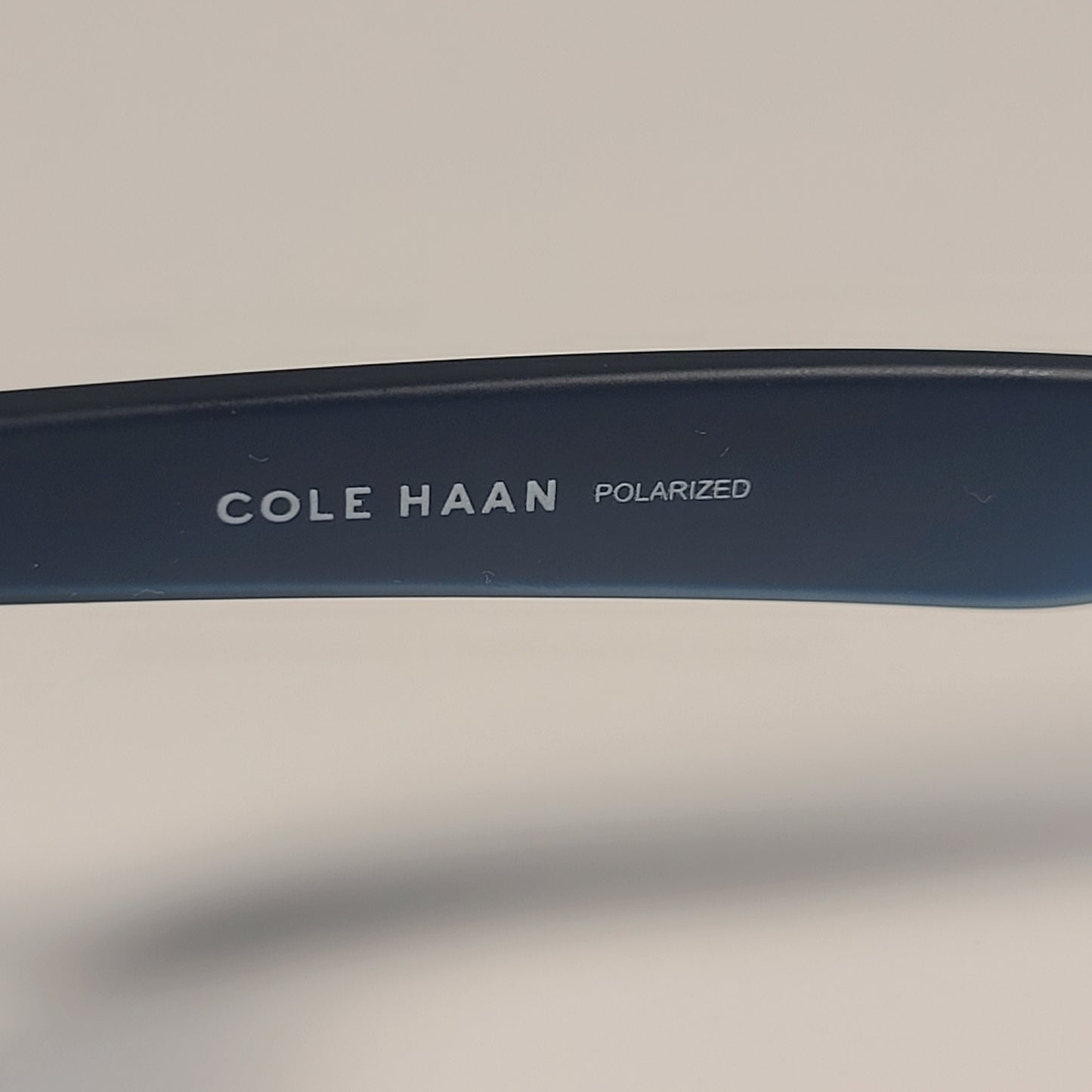 Cole Haan CH8503 420 Square Polarized Sunglasses Matte Blue Fade Blue Lens 55mm - Sunglasses