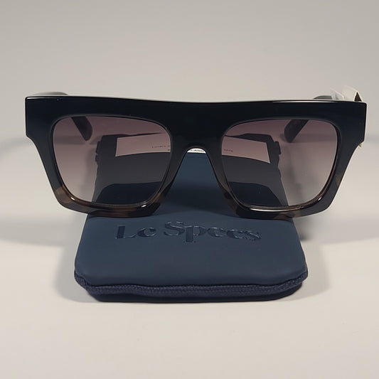 Le Specs Subdimension Square Sunglasses Black Tortoise / Brown LSP1702092 51mm - Sunglasses