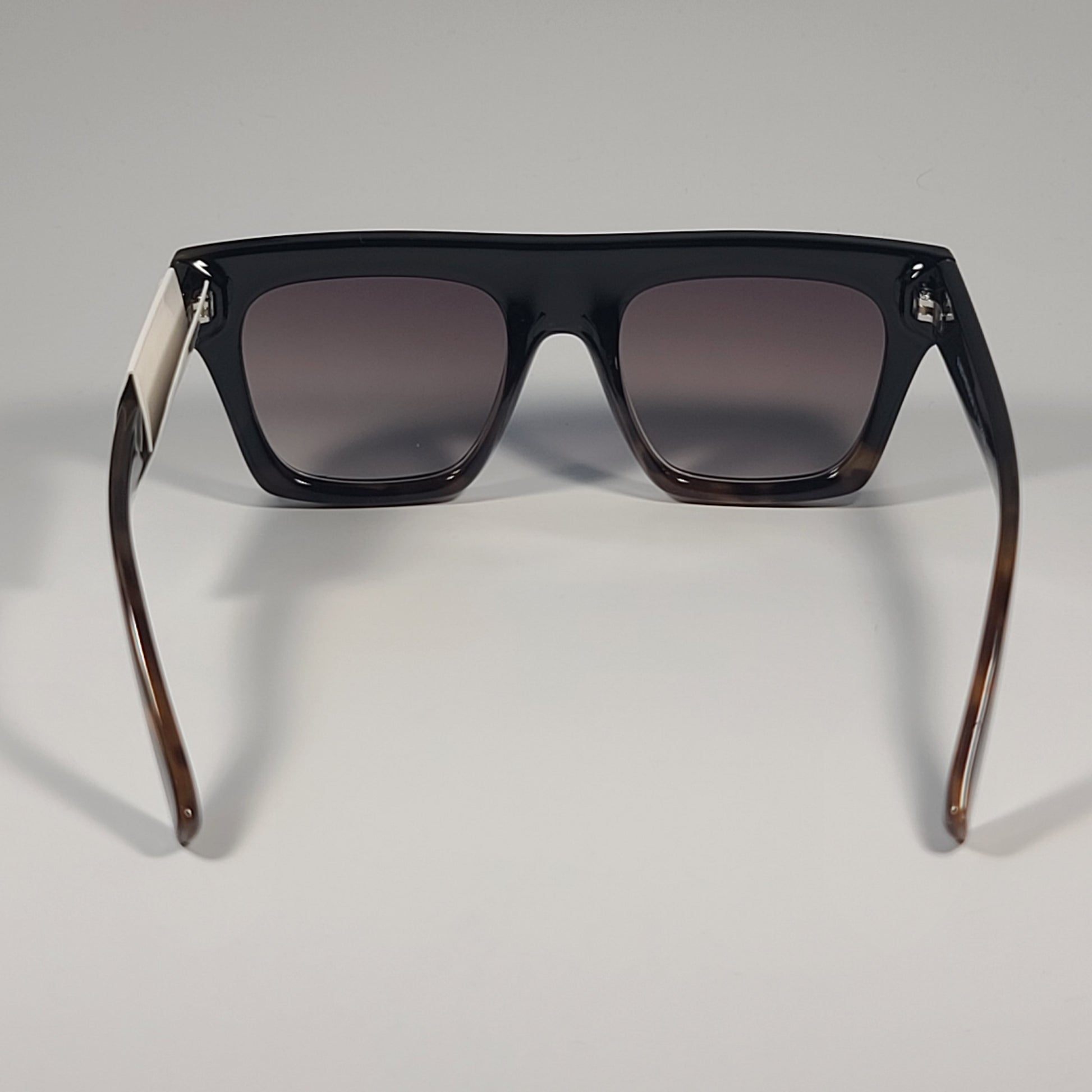 Le Specs Subdimension Square Sunglasses Black Tortoise / Brown LSP1702092 51mm - Sunglasses