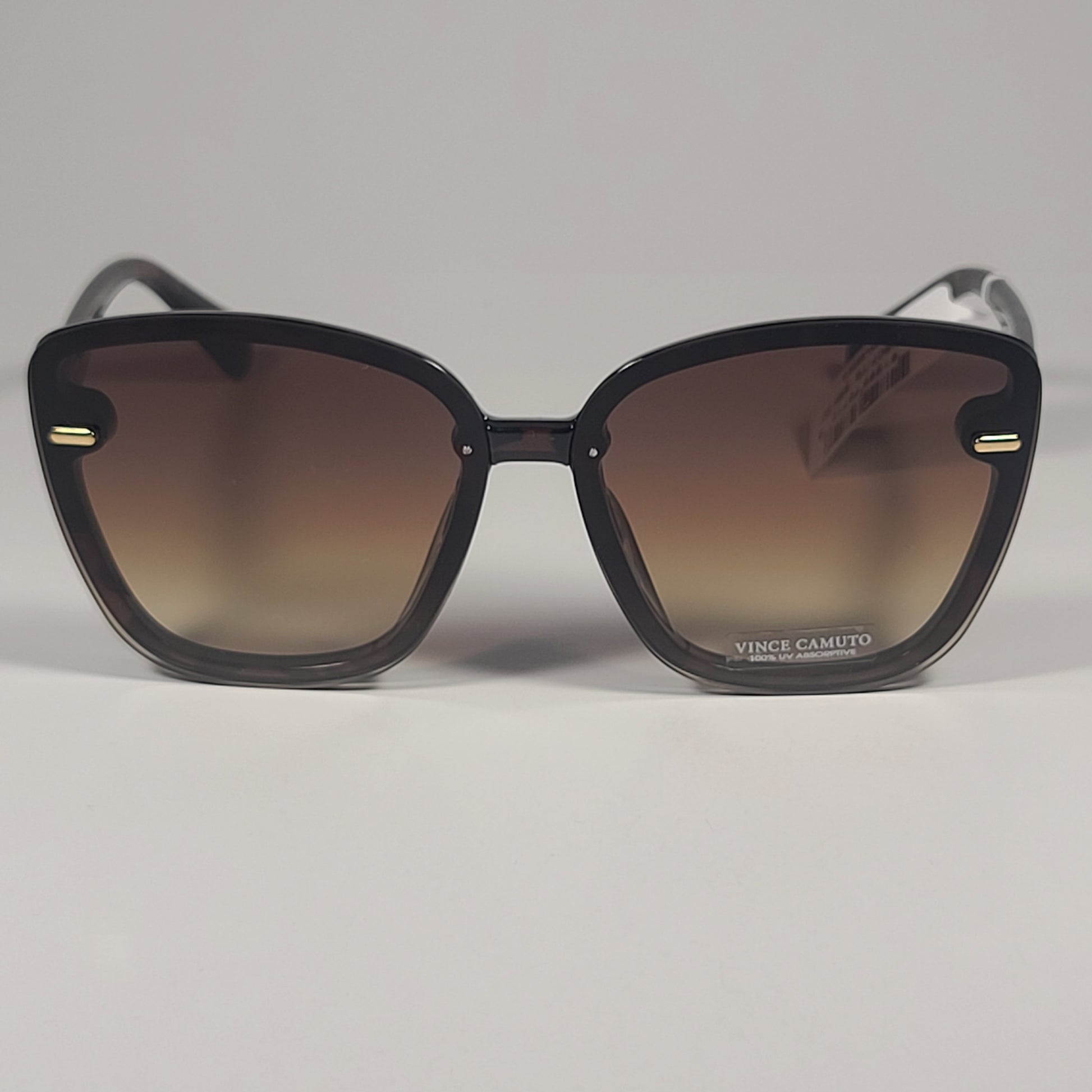 Vince Camuto VC907 TS Rimless Cat Sunglasses Brown Tortoise And Brown Gradient - Sunglasses