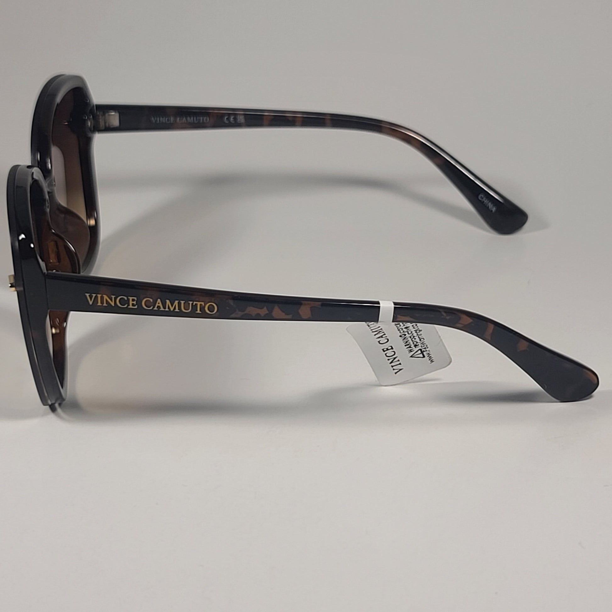 Vince Camuto VC907 TS Rimless Cat Sunglasses Brown Tortoise And Brown Gradient - Sunglasses