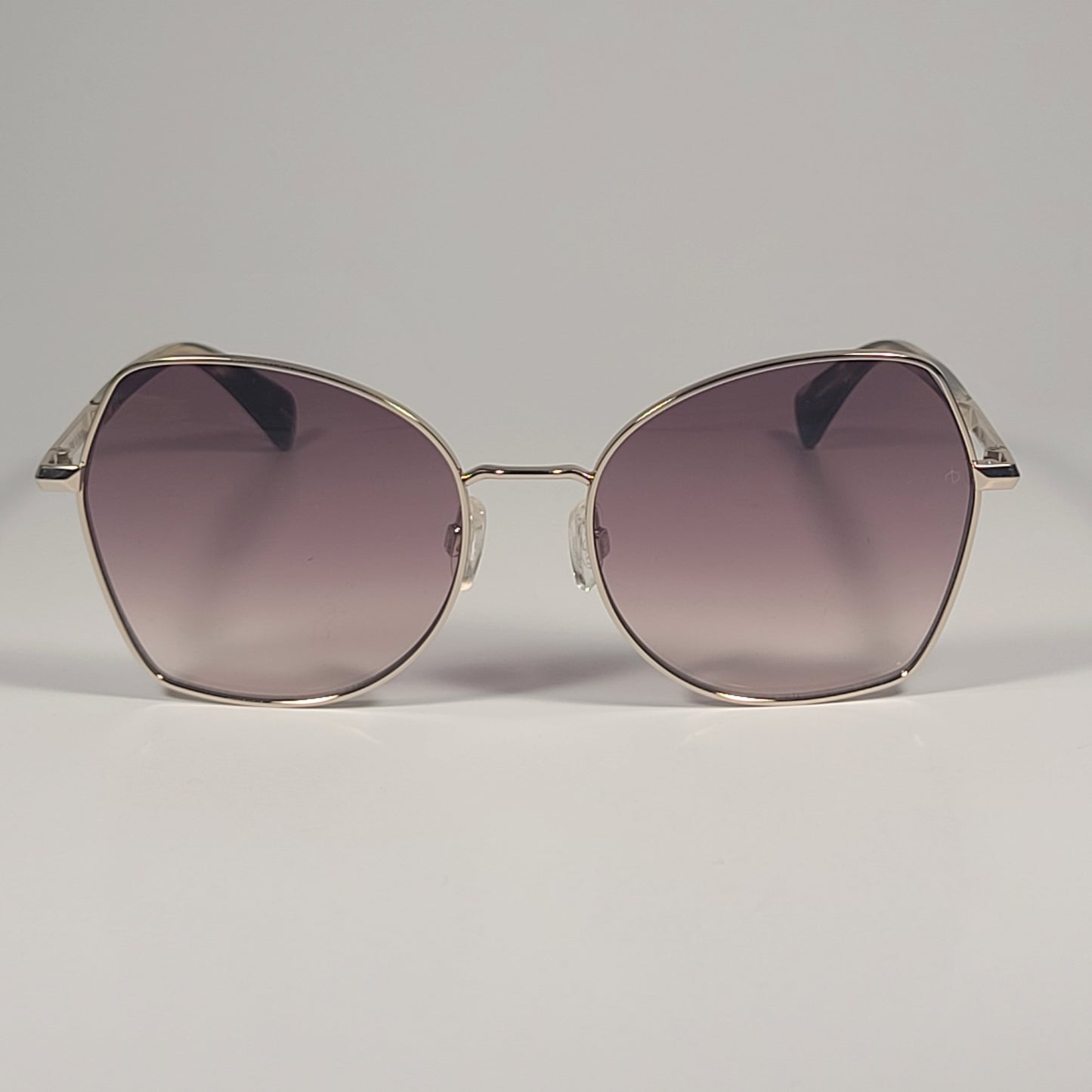 RAG & BONE RNB1067/G/S 06J HA Butterfly Sunglasses Gold Havana Frame Brown Lens - Sunglasses