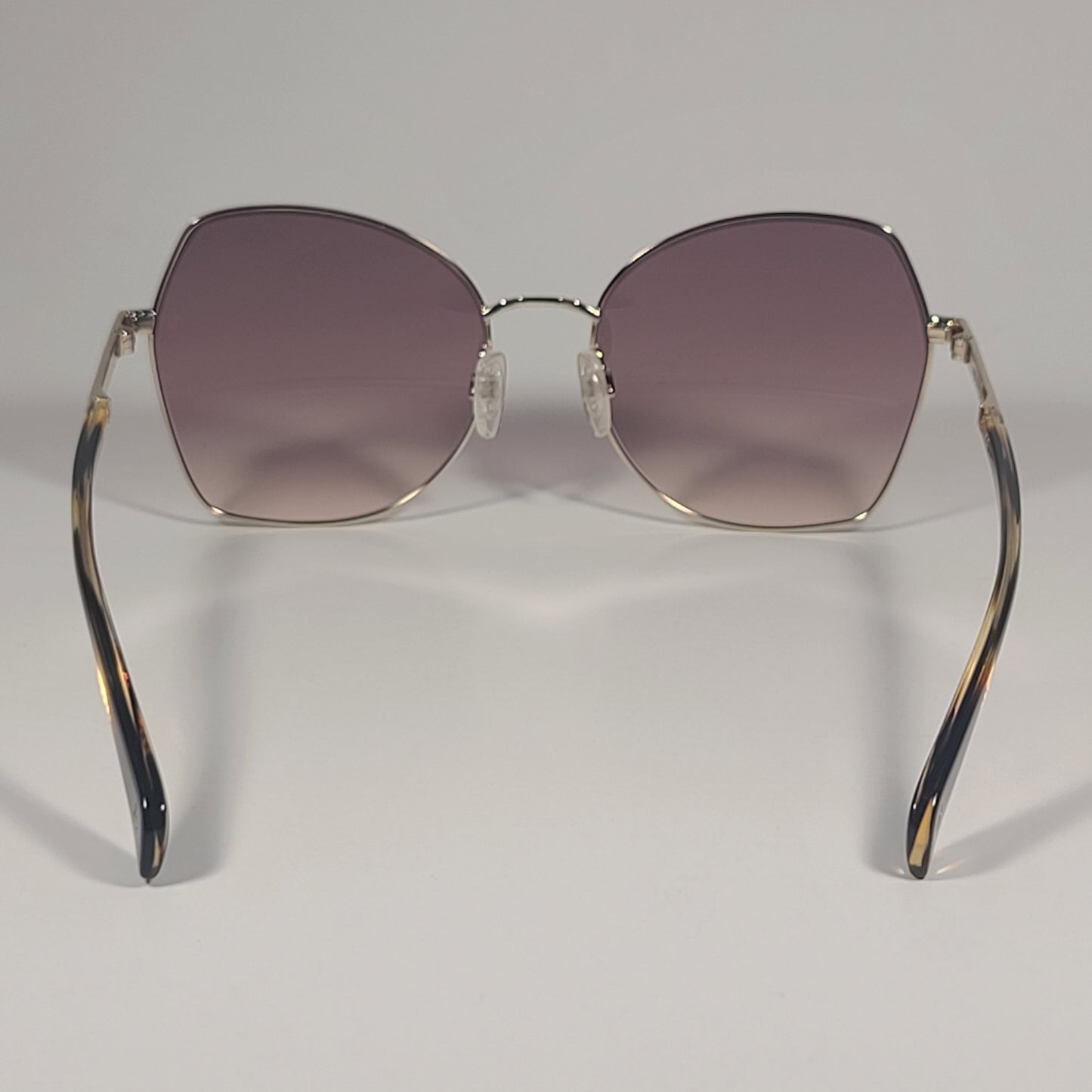 RAG & BONE RNB1067/G/S 06J HA Butterfly Sunglasses Gold Havana Frame Brown Lens - Sunglasses