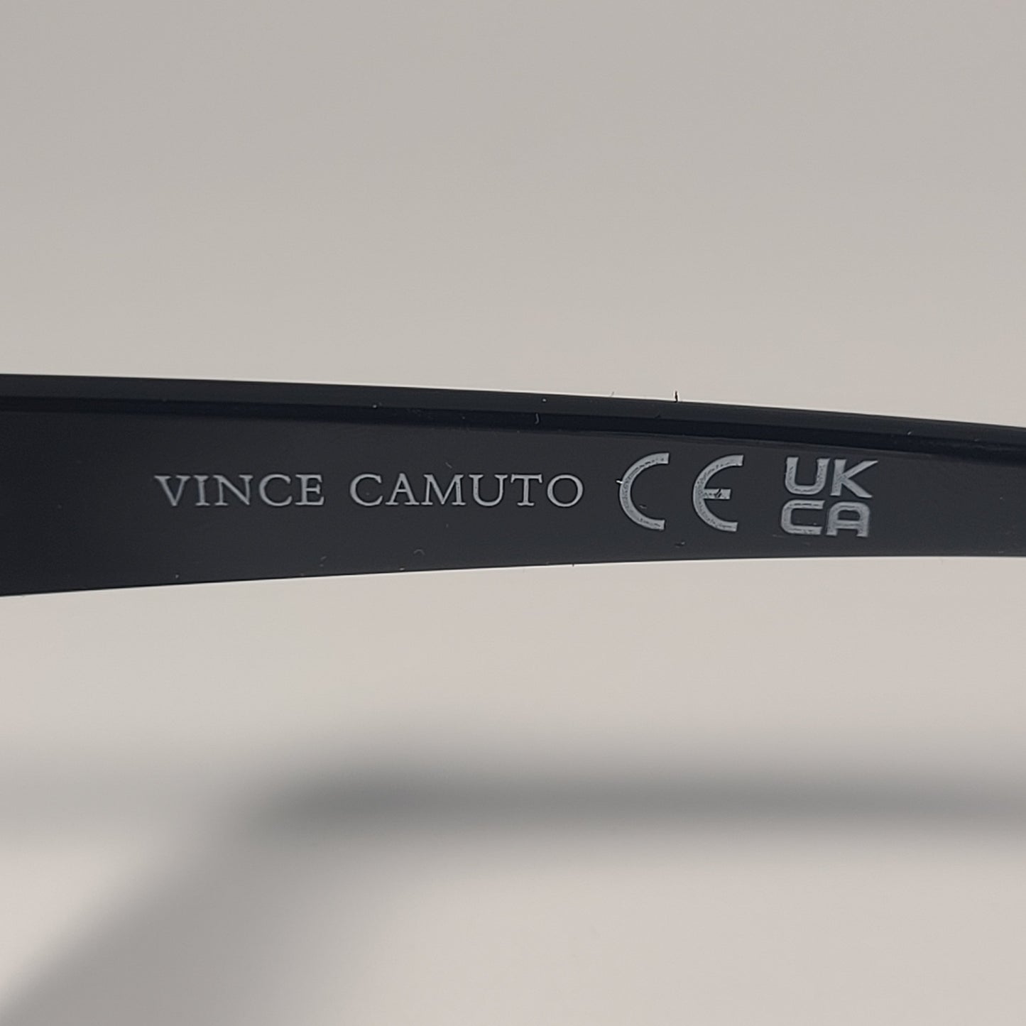 Vince Camuto Cat Eye Sunglasses Black Frame Smoke Gradient Lens VC899 OX - Sunglasses