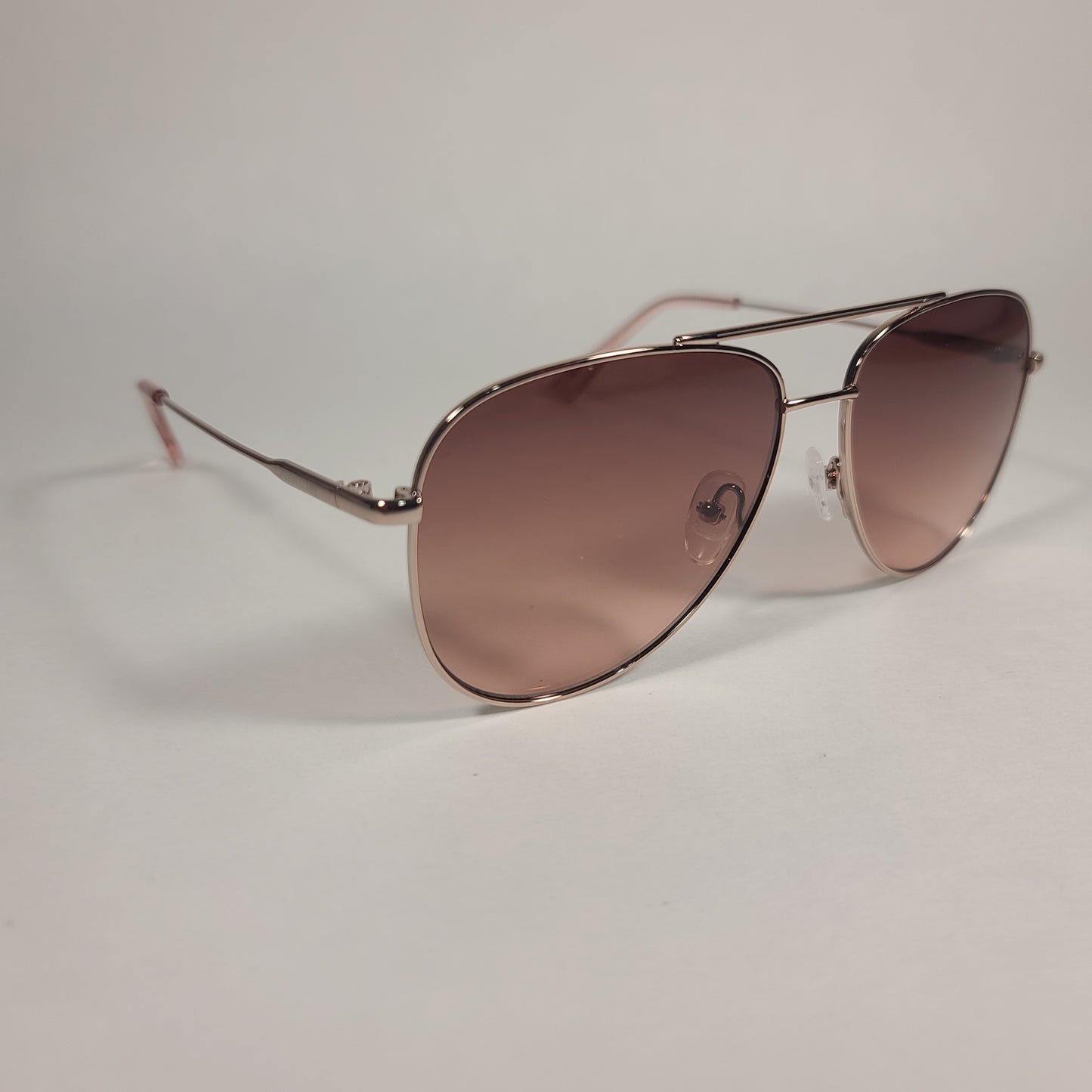 Calvin Klein Aviator Pilot Sunglasses CK19133S 780 Rose Gold Frame and Lens - Sunglasses