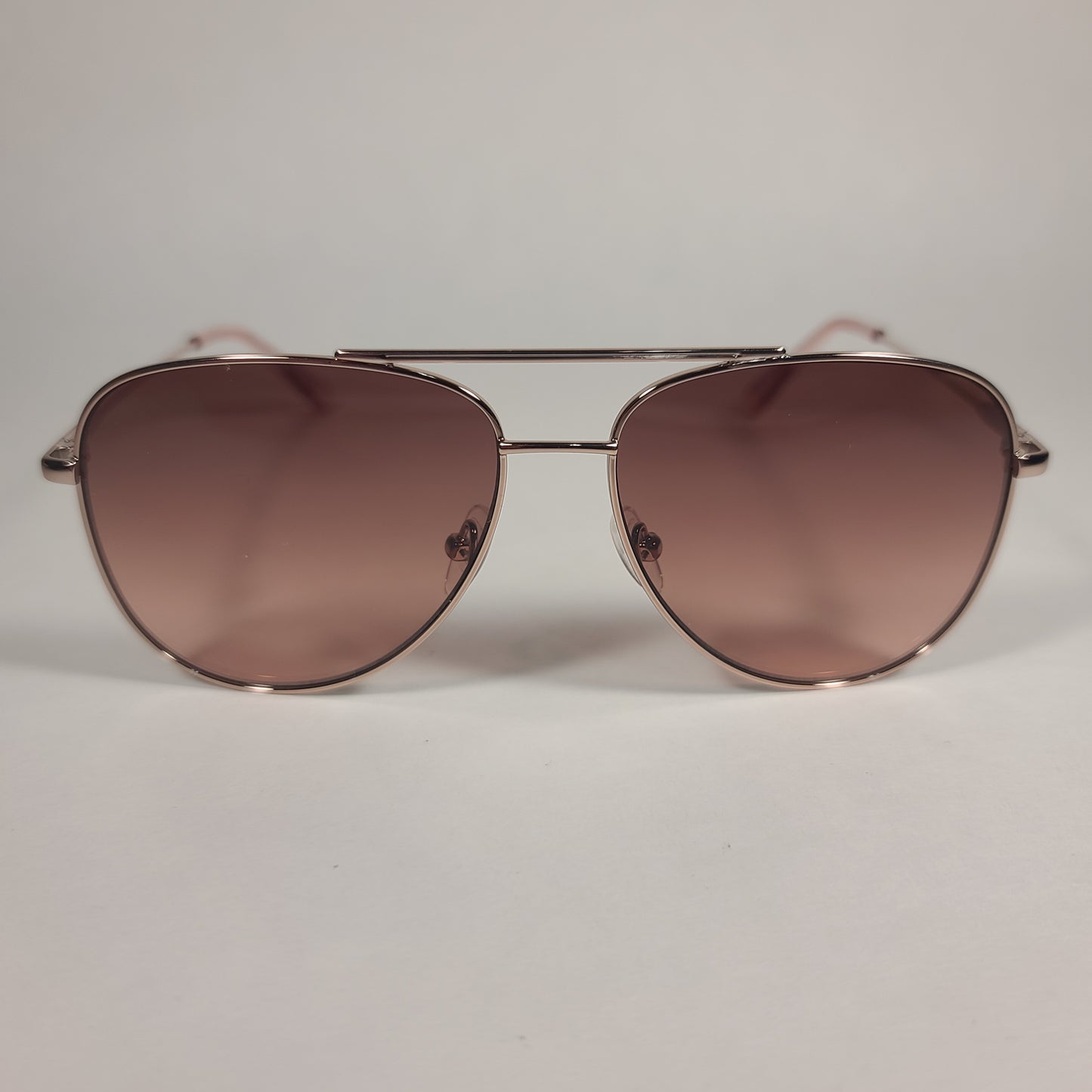 Calvin Klein Aviator Pilot Sunglasses CK19133S 780 Rose Gold Frame and Lens - Sunglasses