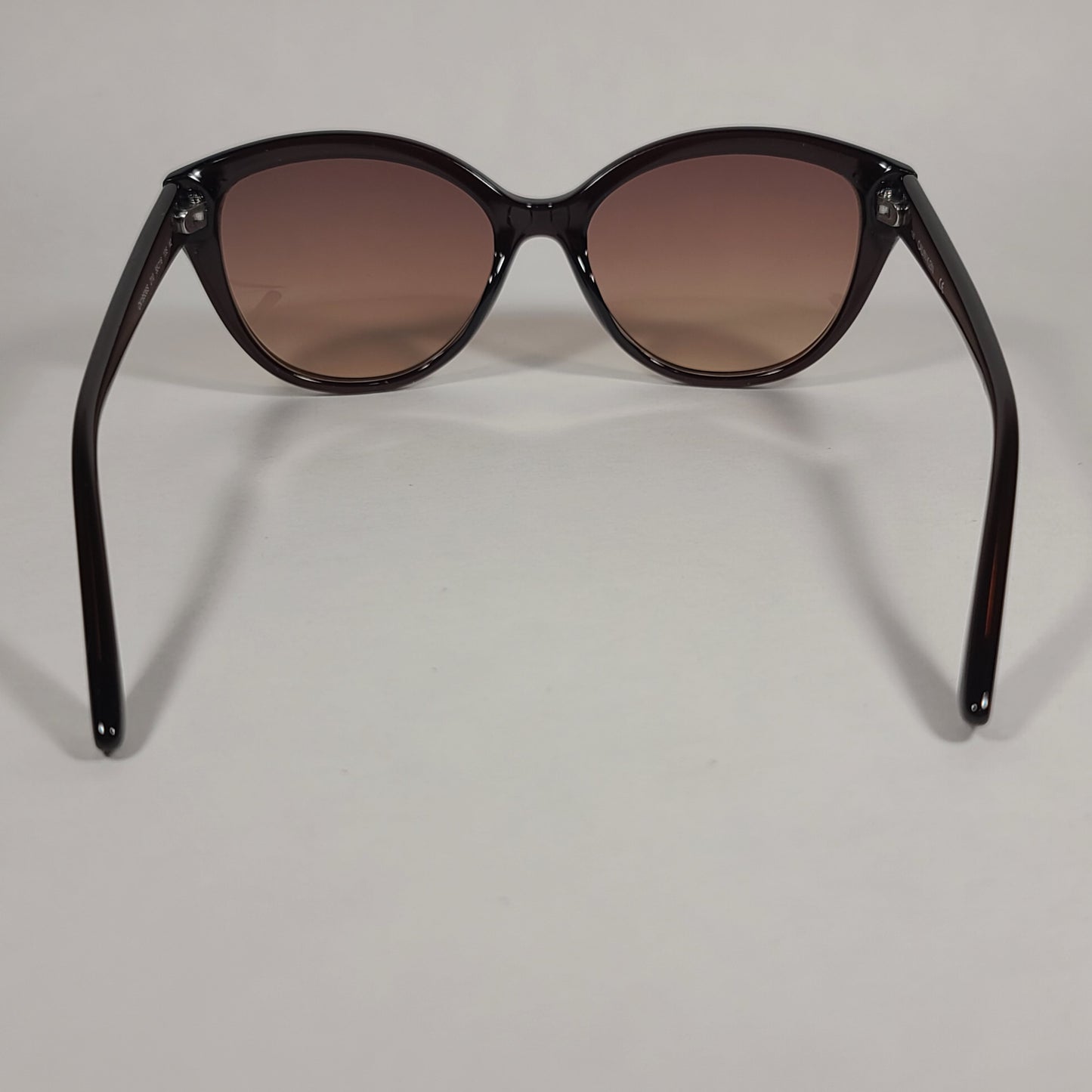 Calvin Klein Cat Eye Sunglasses CK19542S 210 Brown Frame Brown Gradient Lens - Sunglasses