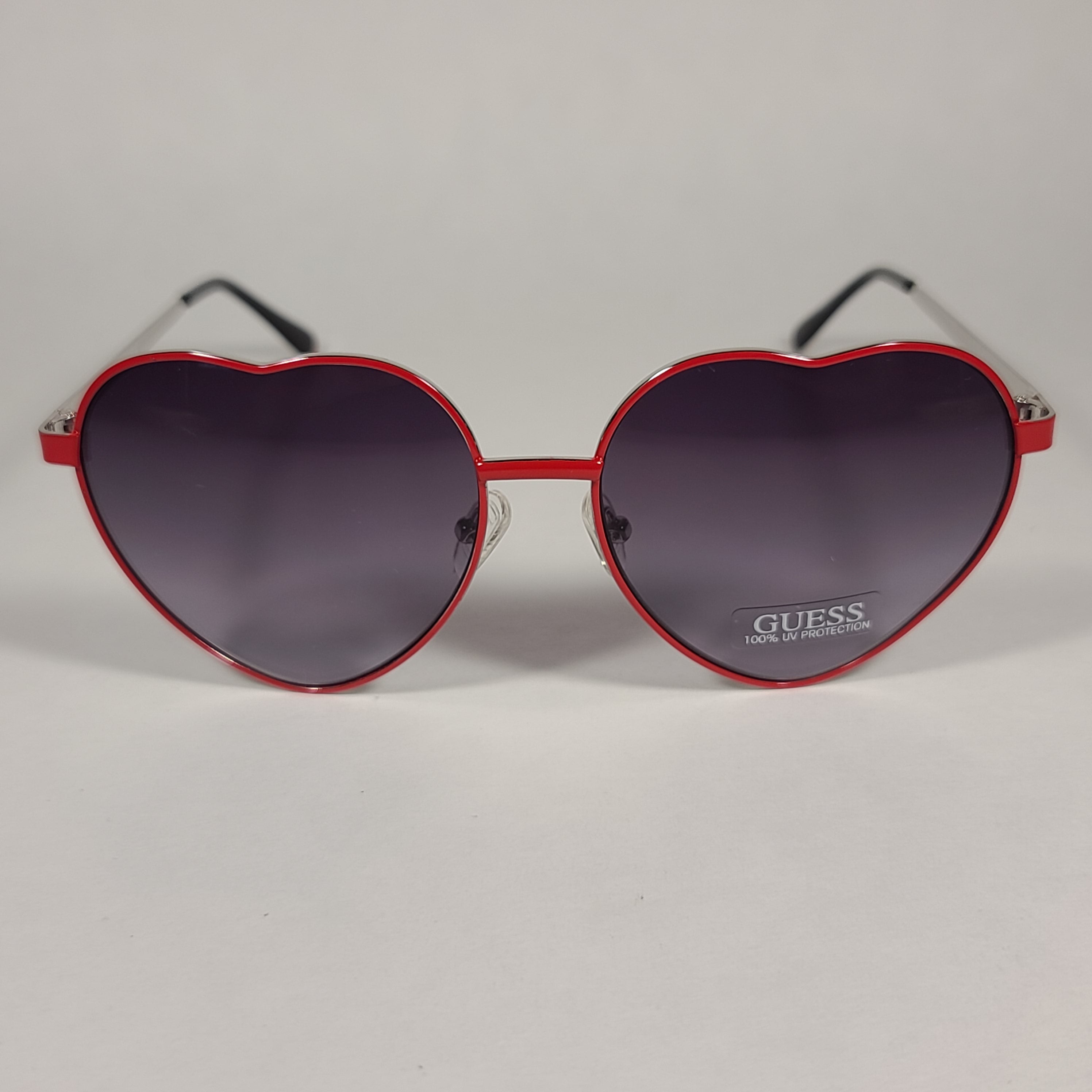 Guess heart shop shaped sunglasses