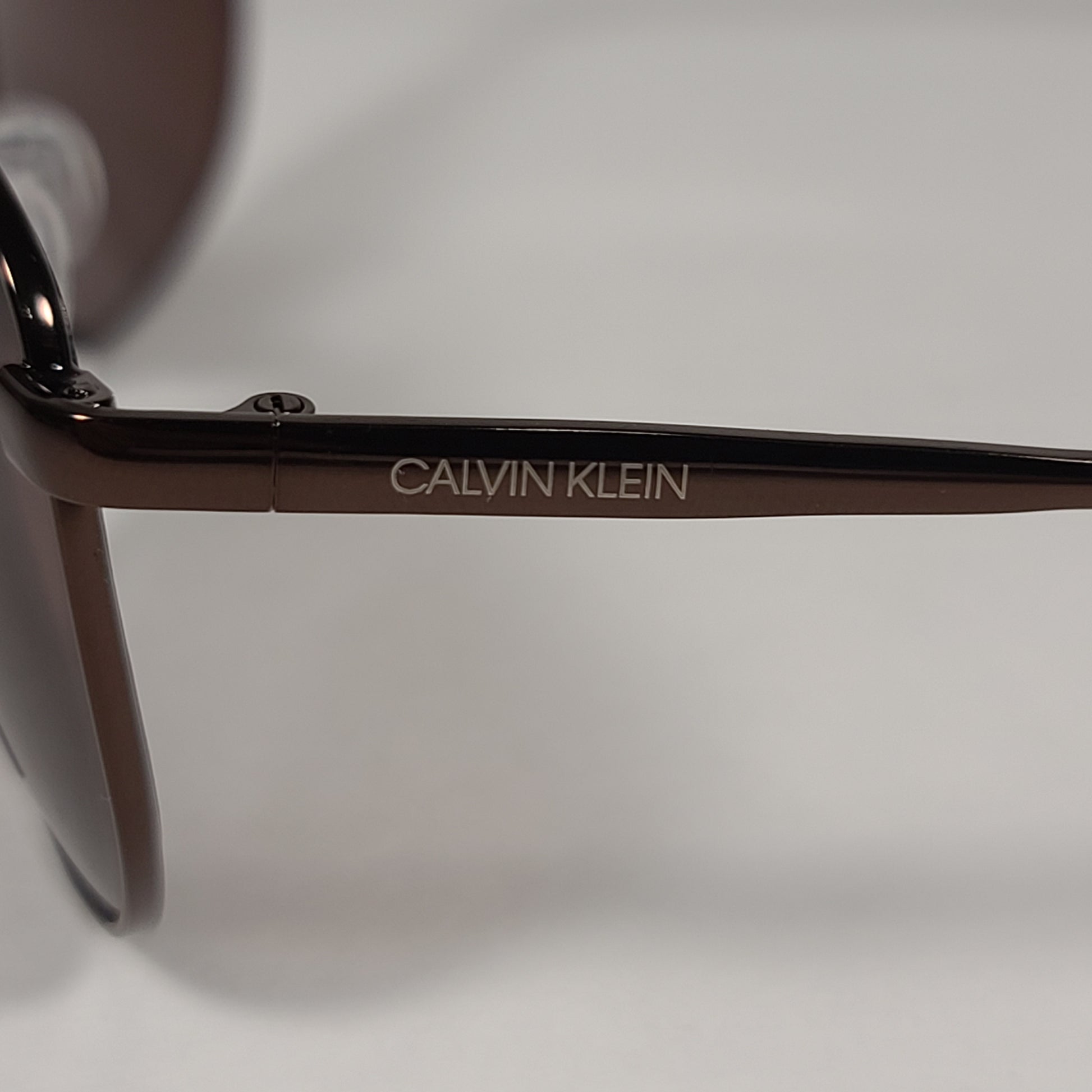 Calvin Klein Navigator Sunglasses CK19155S 210 Brown Bronze Frame Brown Lens - Sunglasses