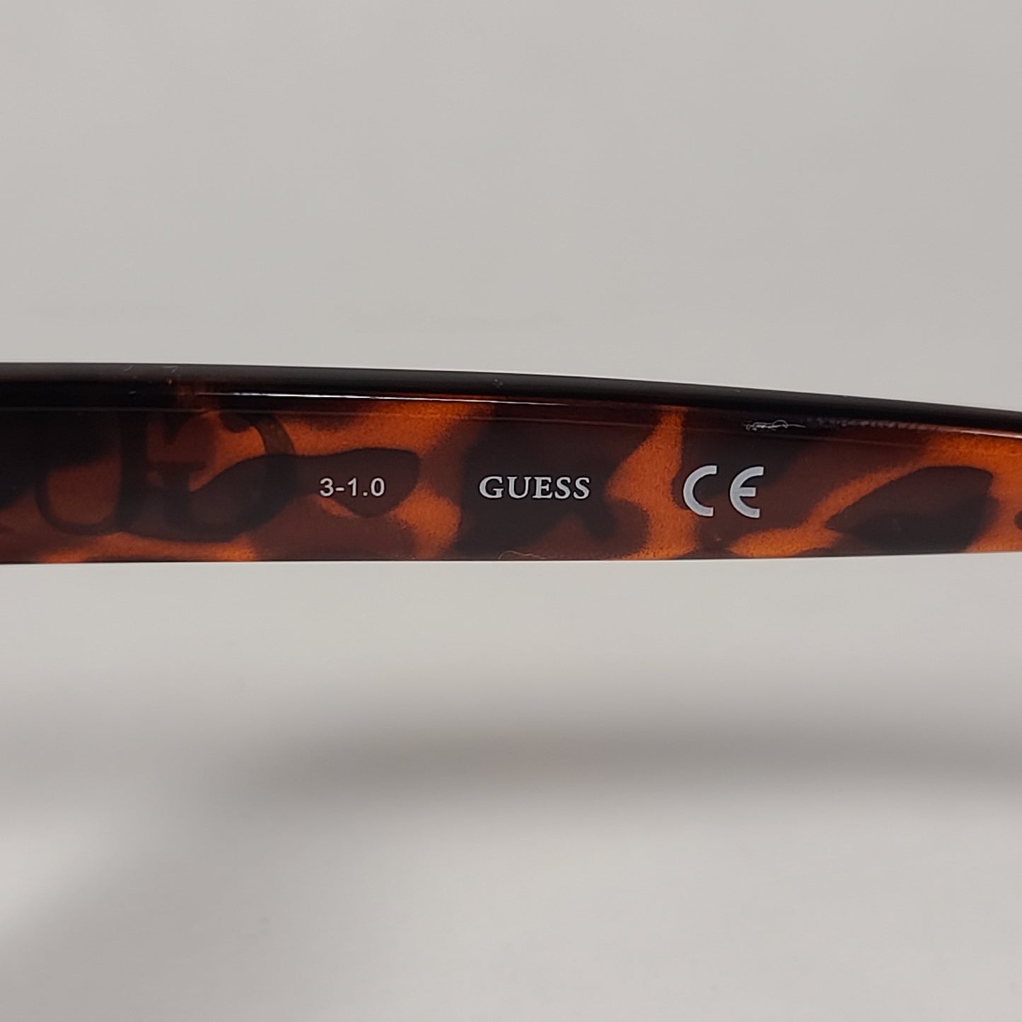 Guess Soft Round Sunglasses Brown Tortoise Frame Brown Gradient Lens GF0362 52F - Sunglasses