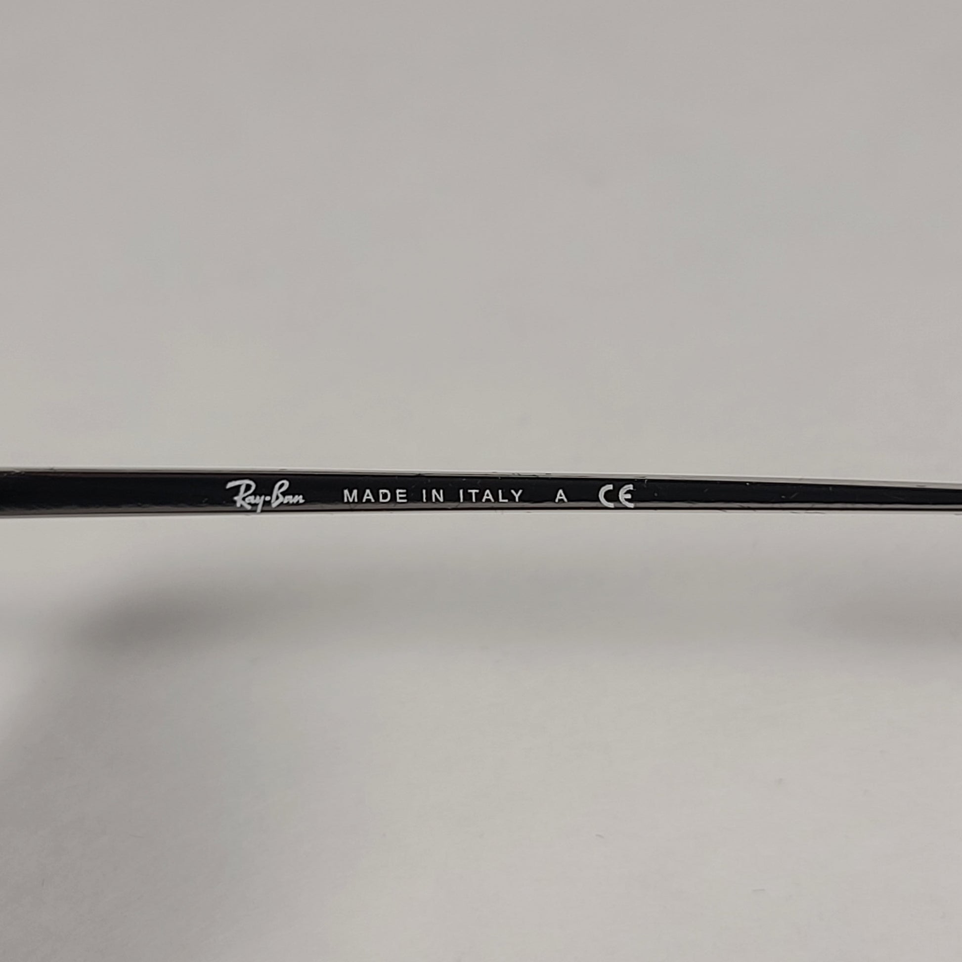 Ray-Ban Blaze Round Sunglasses Black Silver Metal Frame Gray Lens RB3574N 003/87 - Sunglasses