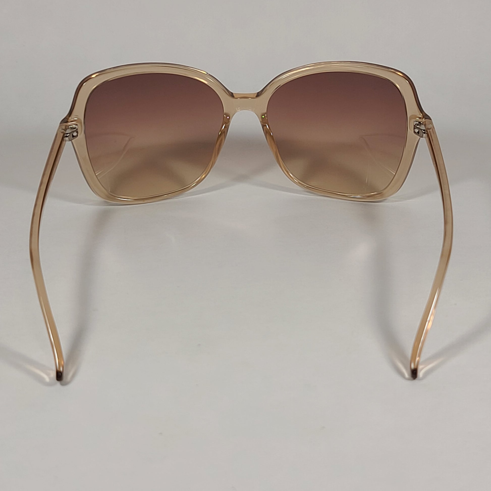 Calvin Klein Butterfly Sunglasses CK19561S 270 Tan Crystal Brown Gradient Lens - Sunglasses